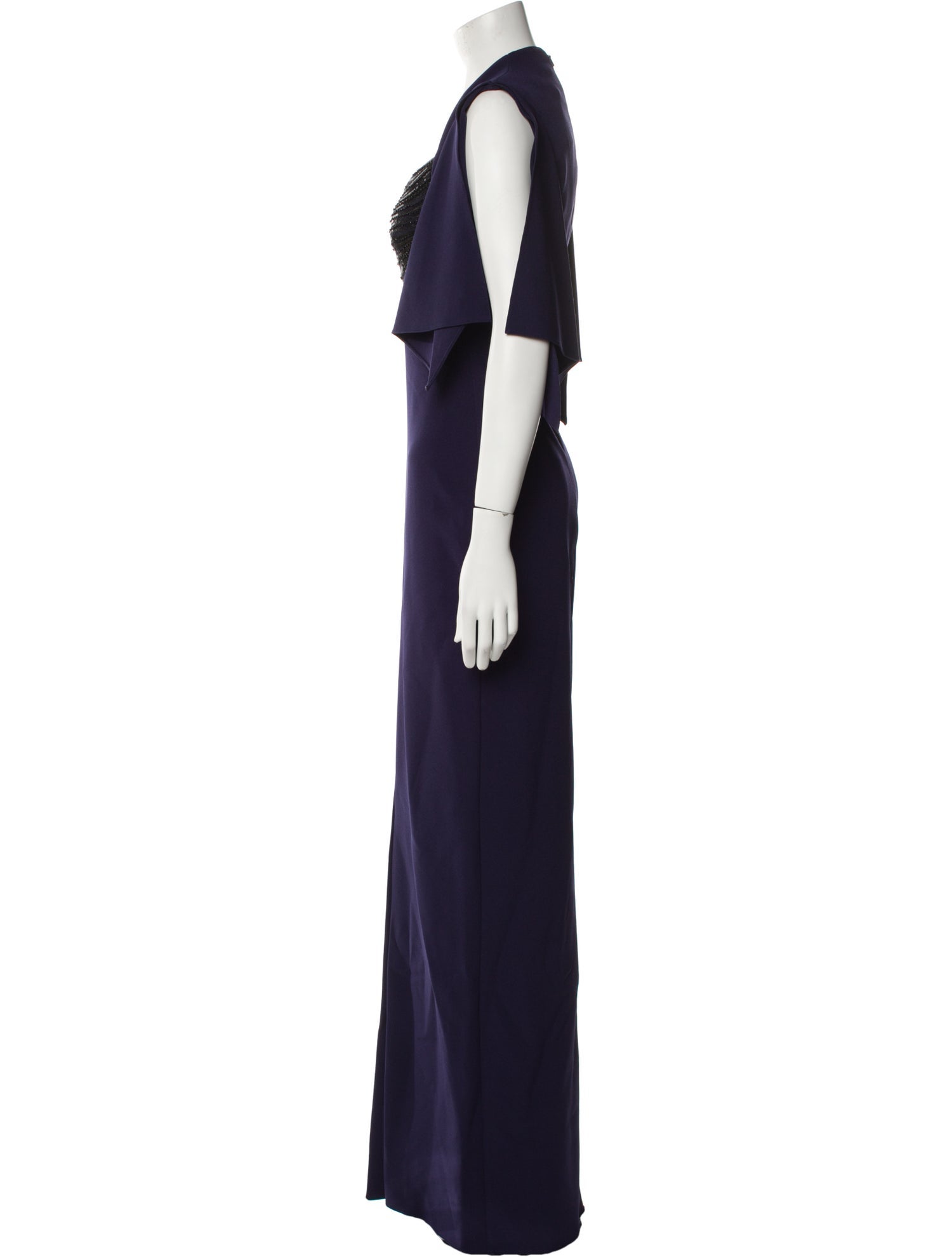 Safiyaa Cowl Neck Long Dress