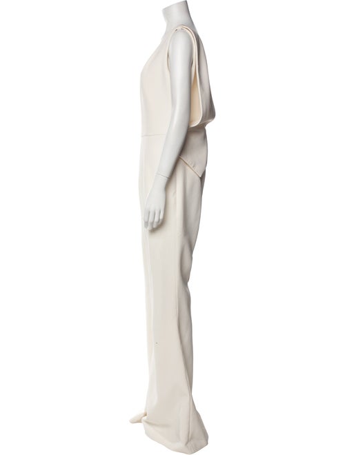 Safiyaa Plunge Neckline Jumpsuit