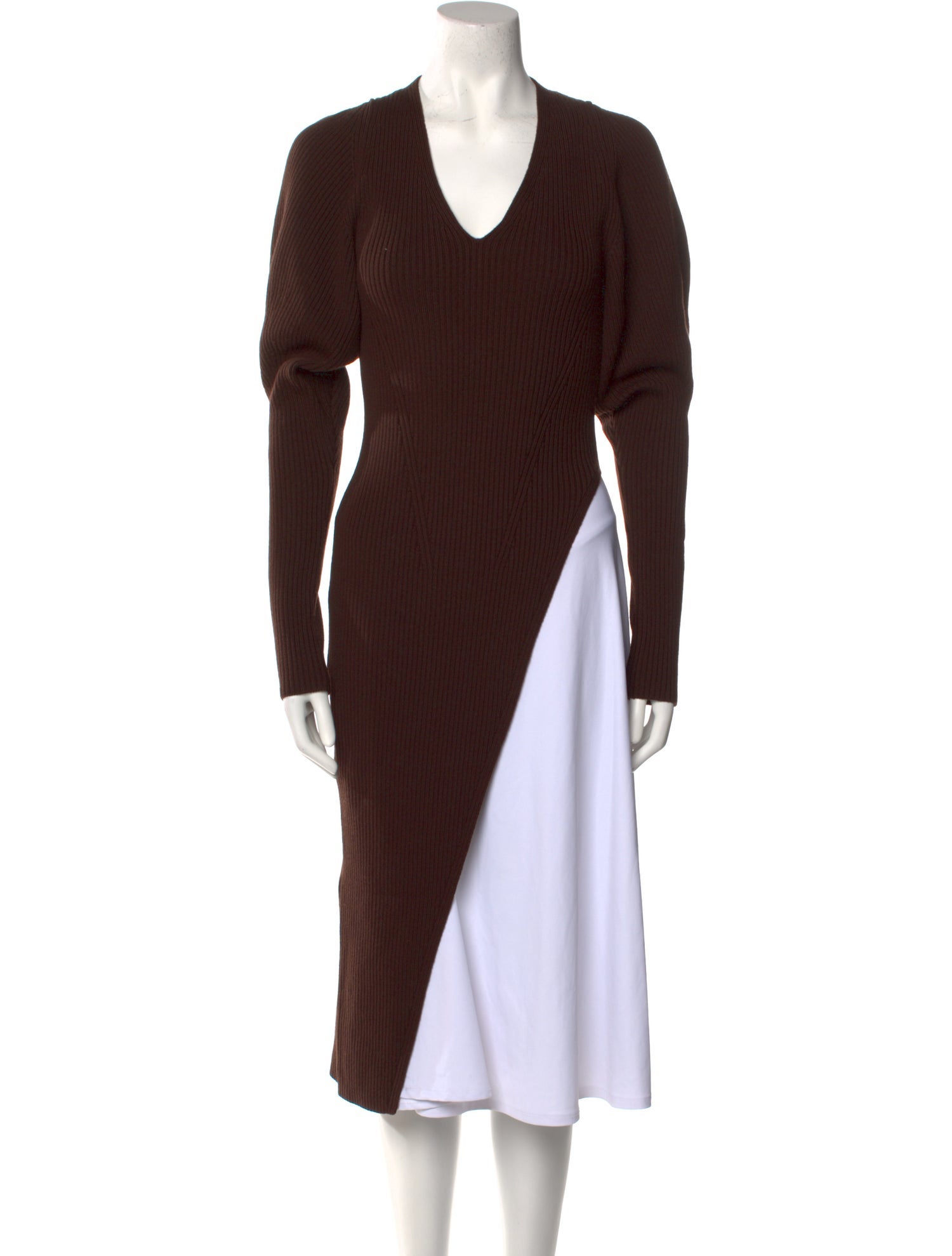 Safiyaa Merino Wool V-Neck Sweater w/ Tags