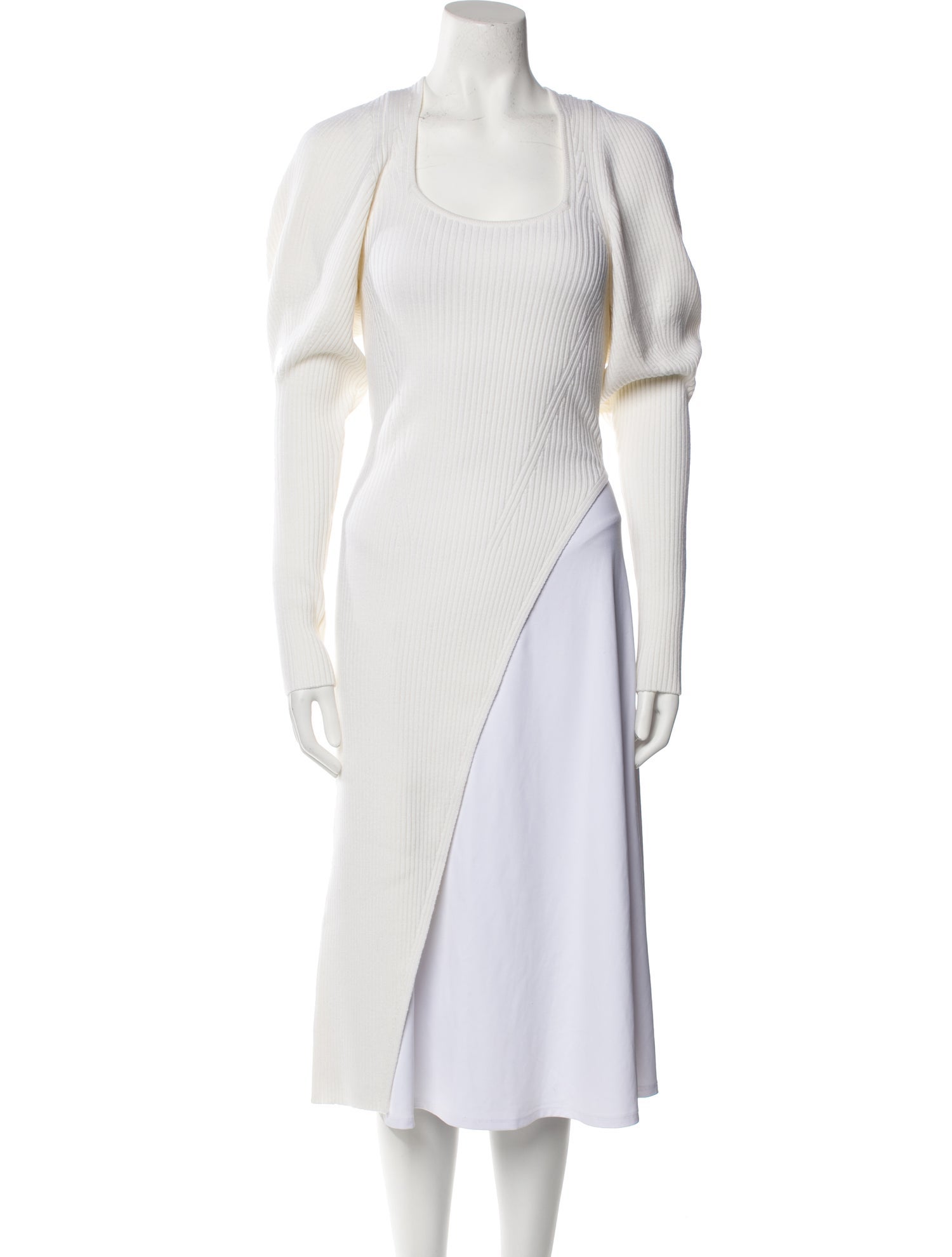 Safiyaa Wool Square Neckline Sweater w/ Tags