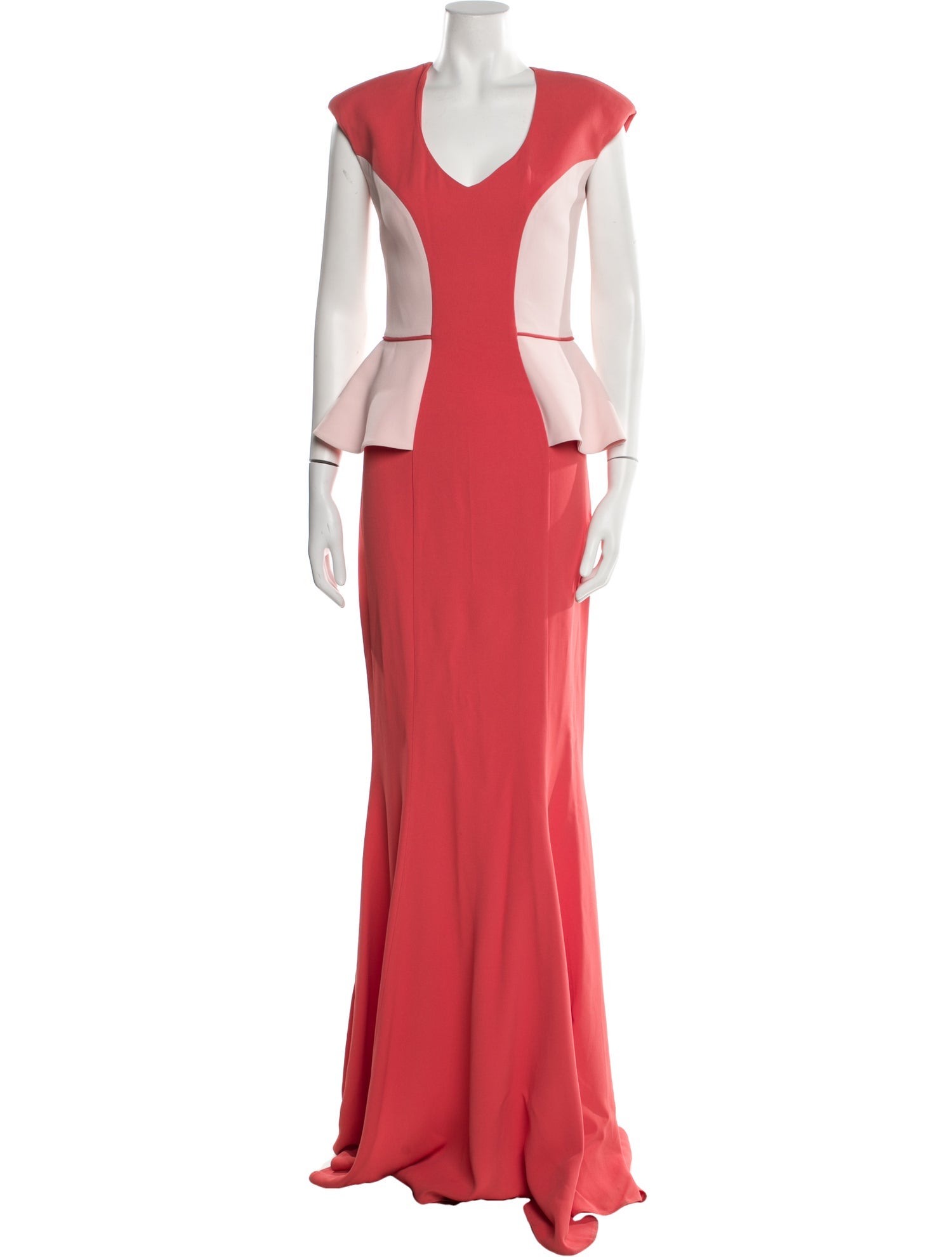 Safiyaa V-Neck Long Dress