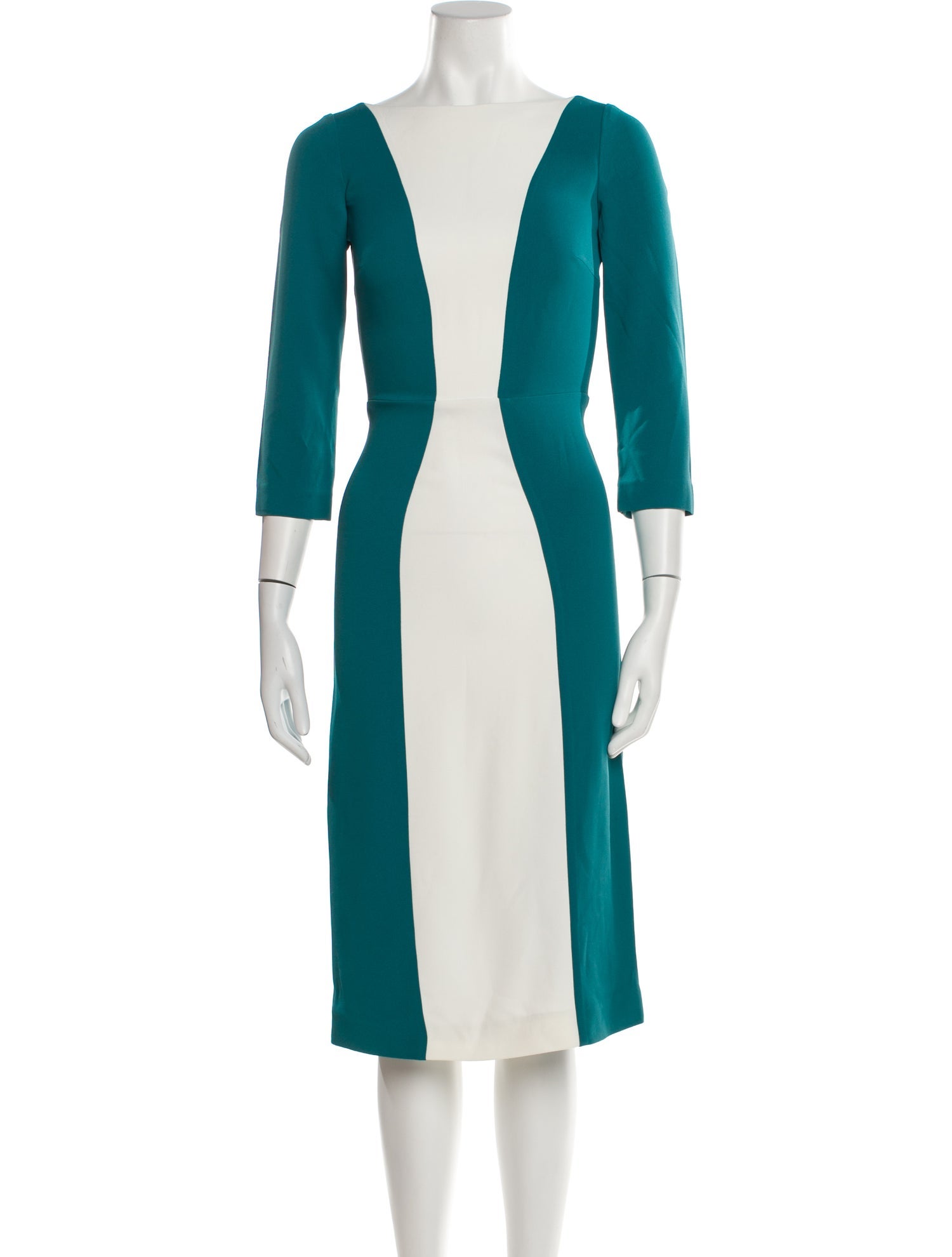 slim fit dress slacks Color Block Dress – Fira Boutique main image 1