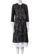 Safiyaa Lace Pattern Coat