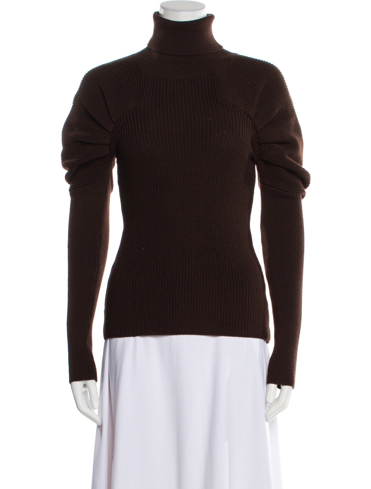 Safiyaa Merino Wool Turtleneck Sweater