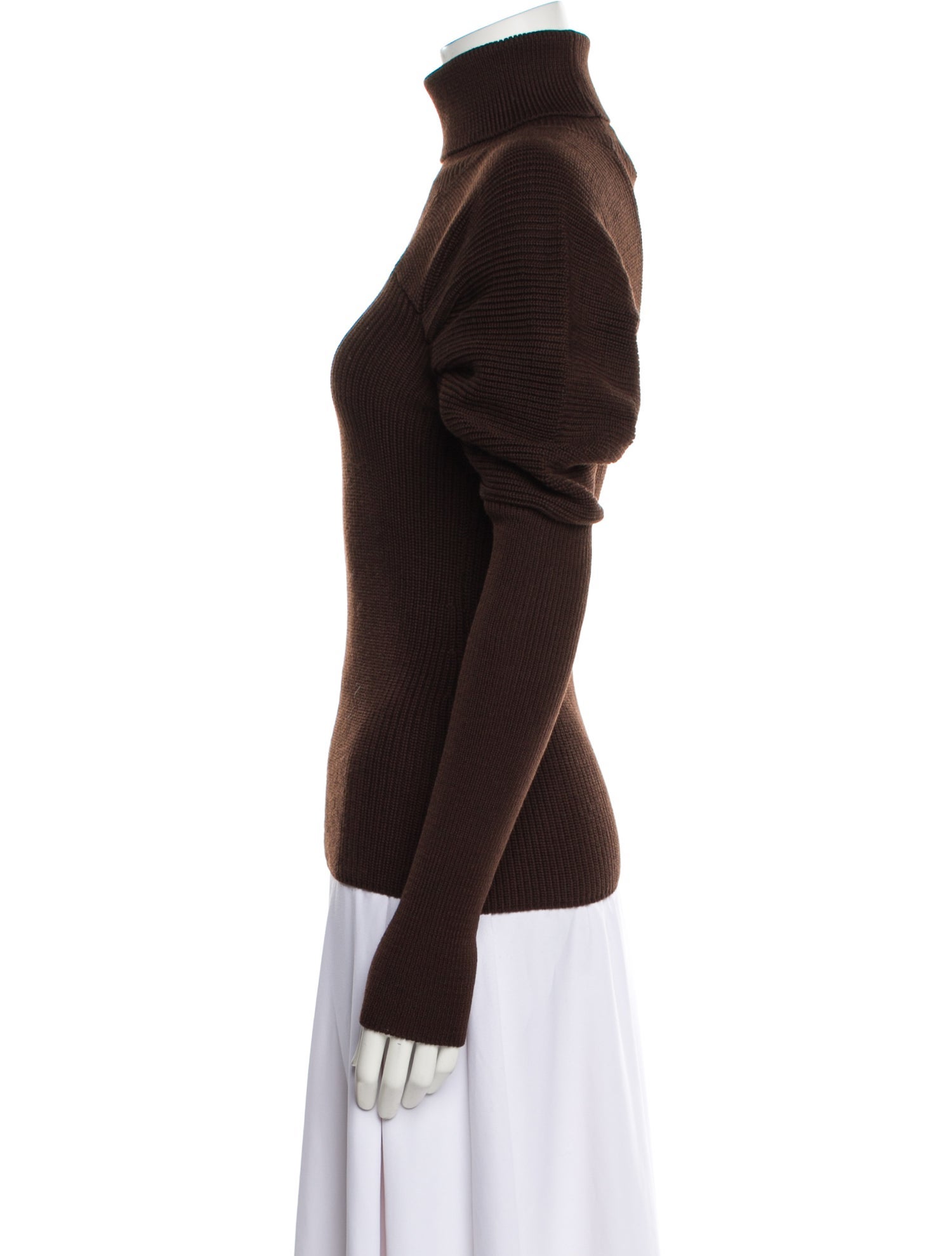 Safiyaa Merino Wool Turtleneck Sweater