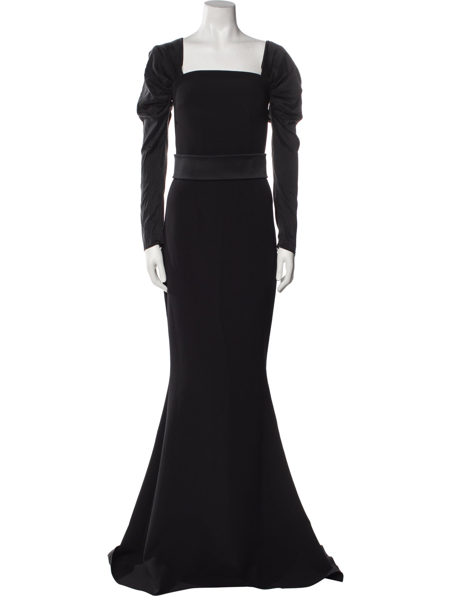 Safiyaa Square Neckline Long Dress