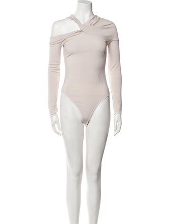 Safiyaa Off-The-Shoulder Long Sleeve Bodysuit