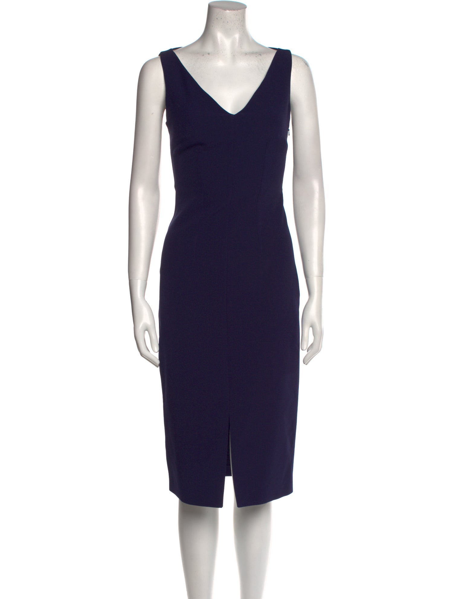 Safiyaa V-Neck Midi Length Dress