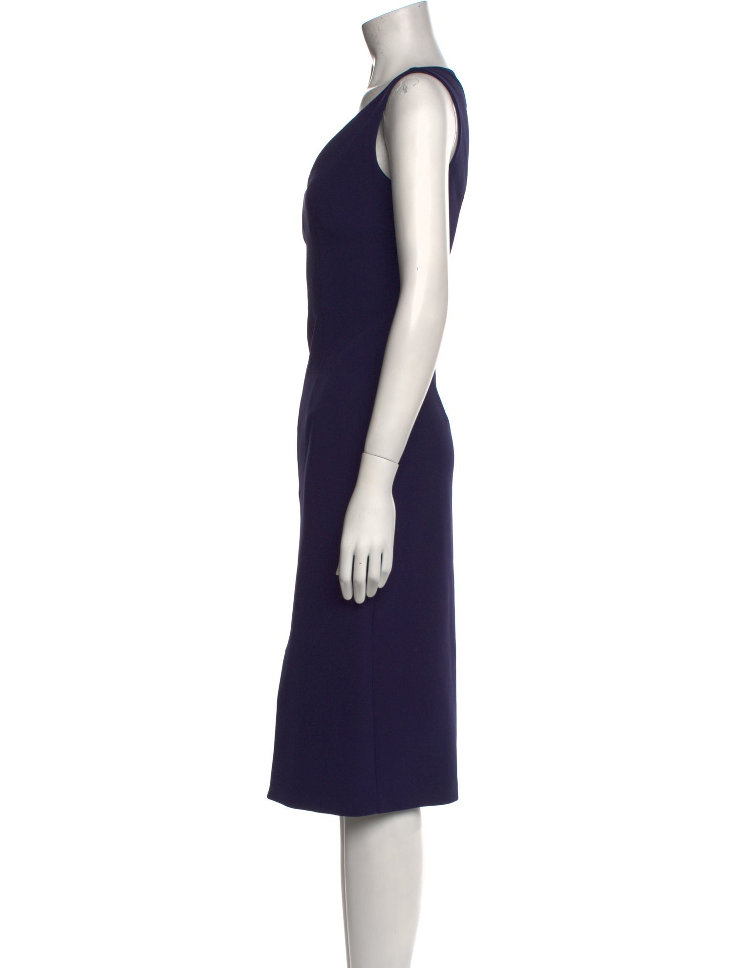 Safiyaa V-Neck Midi Length Dress