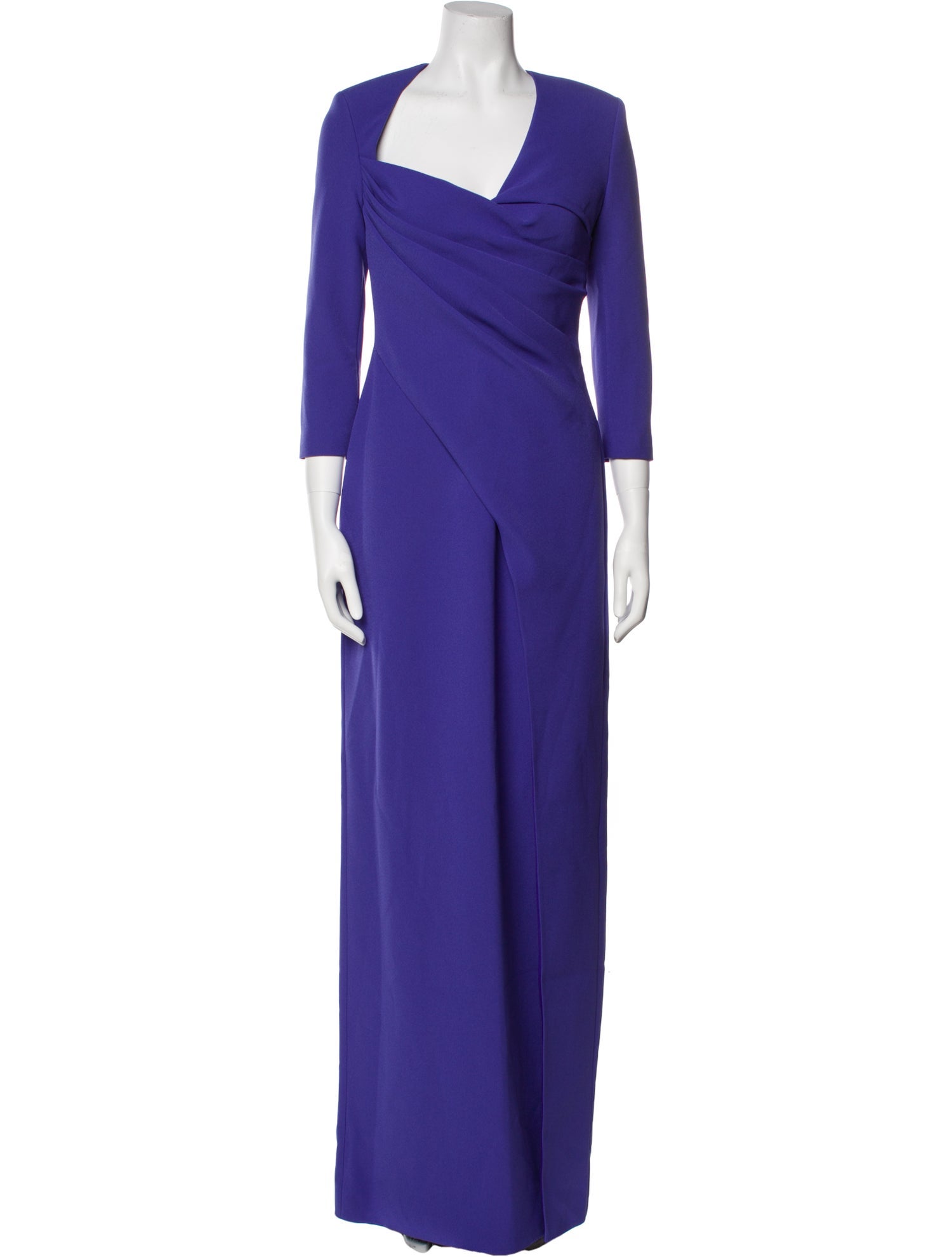 Safiyaa Square Neckline Long Dress