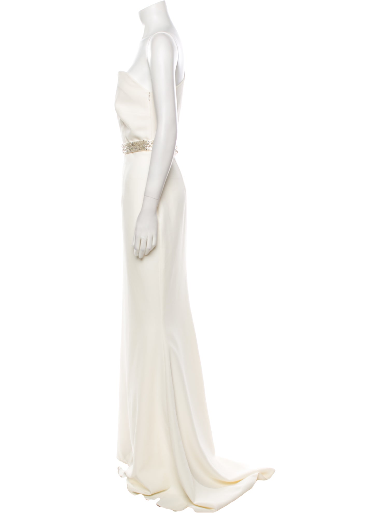 Safiyaa Square Neckline Long Dress