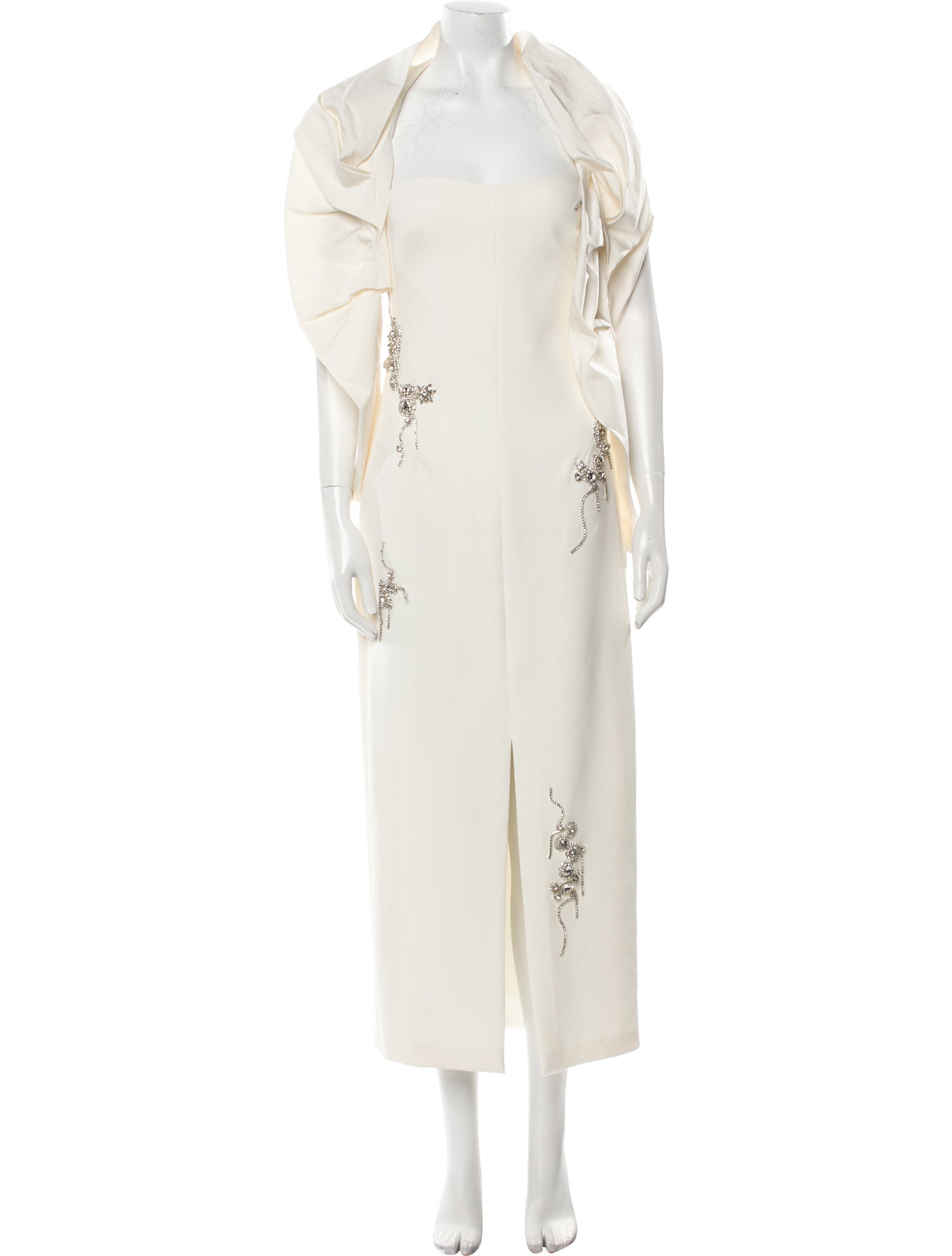 Safiyaa Halterneck Midi Length Dress