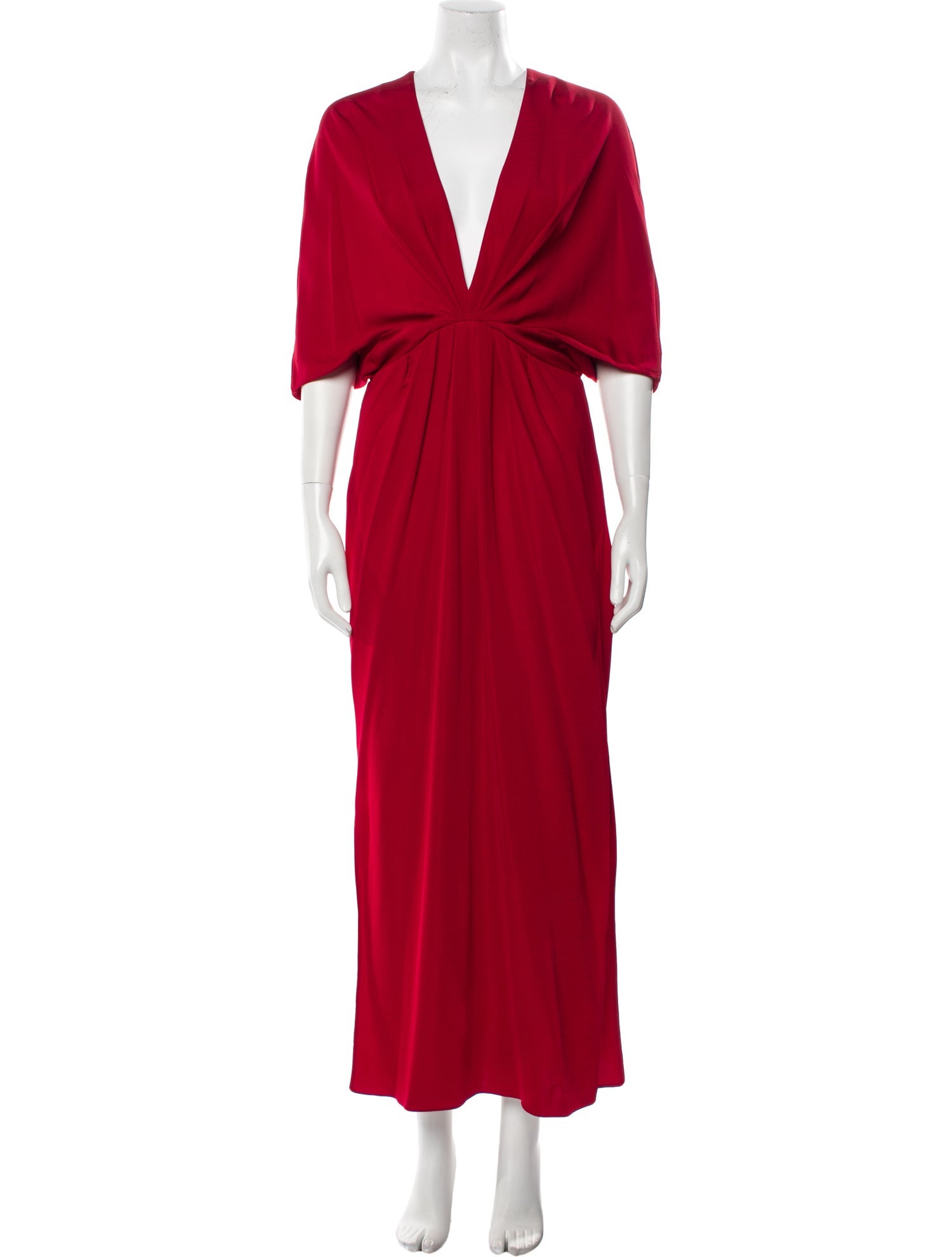 Safiyaa V-Neck Long Dress w/ Tags