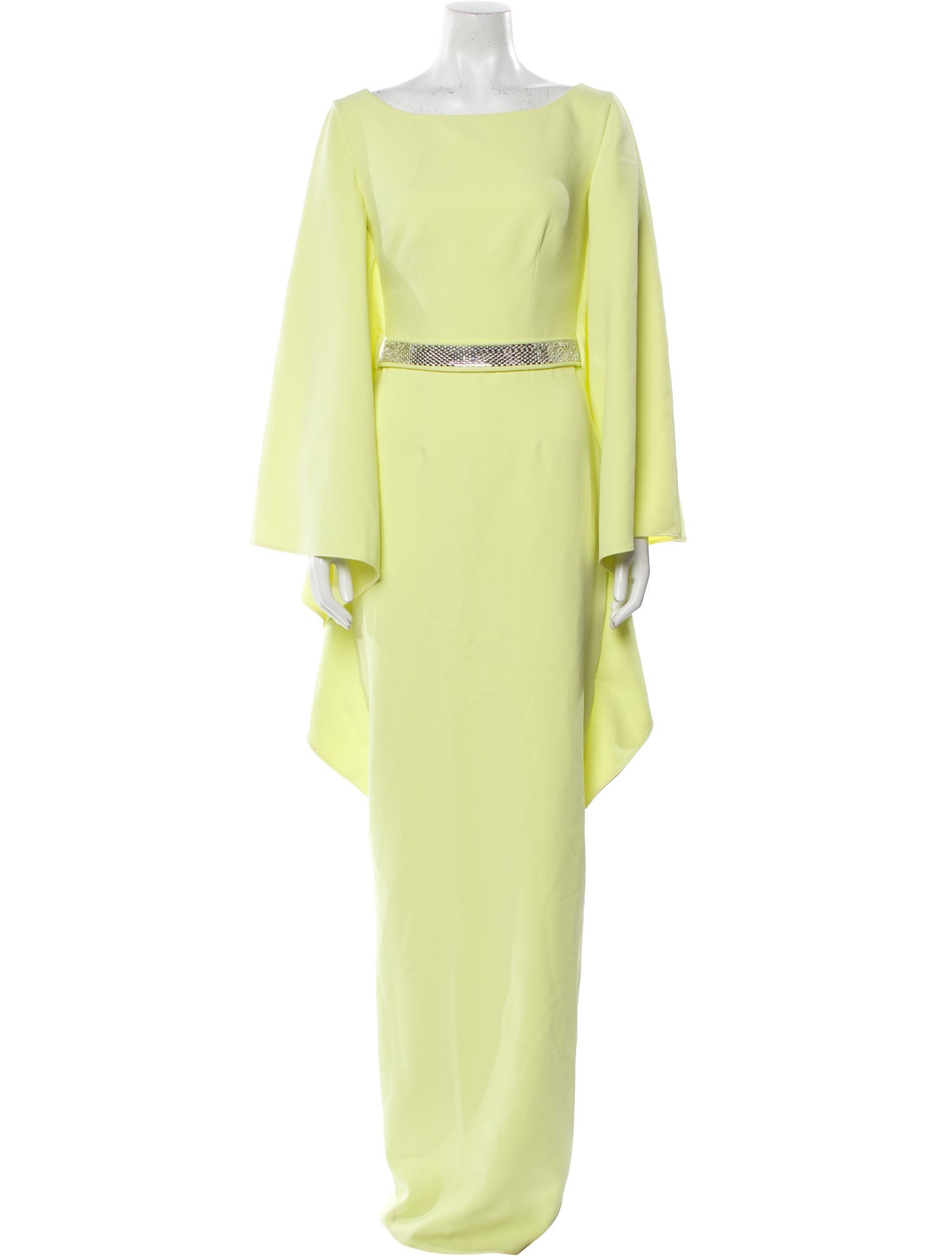 Safiyaa Bateau Neckline Long Dress