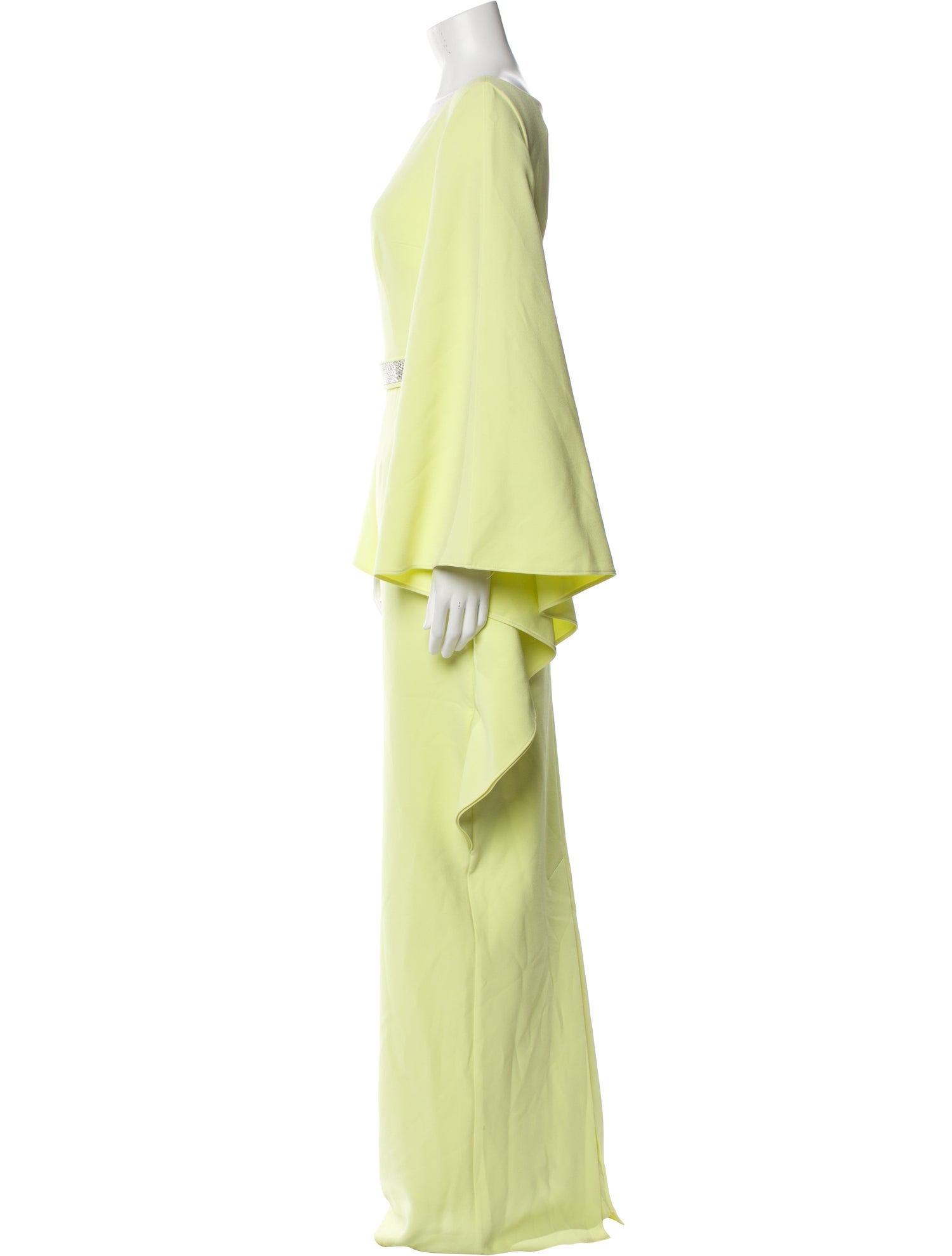 Safiyaa Bateau Neckline Long Dress