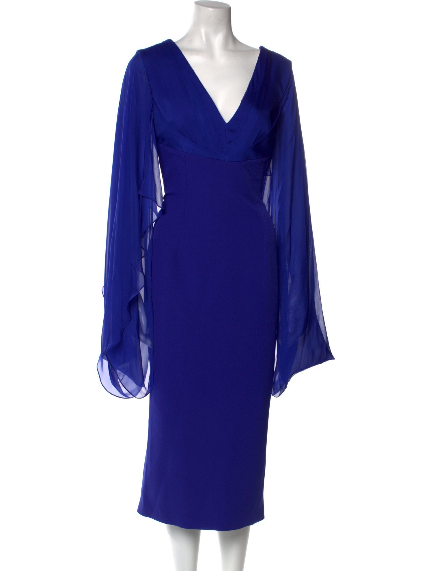 Safiyaa V-Neck Long Dress w/ Tags