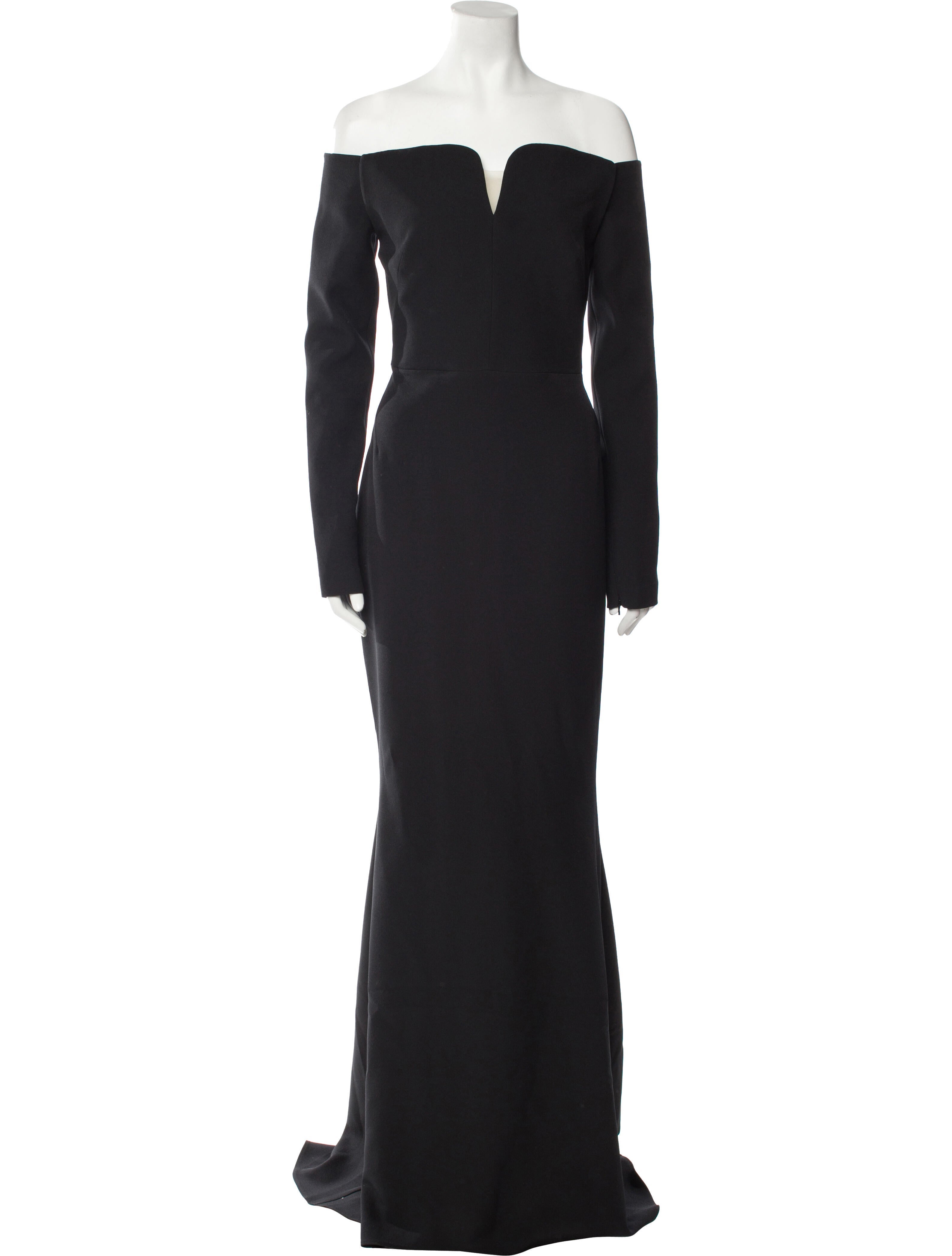 Safiyaa Off-The-Shoulder Long Dress