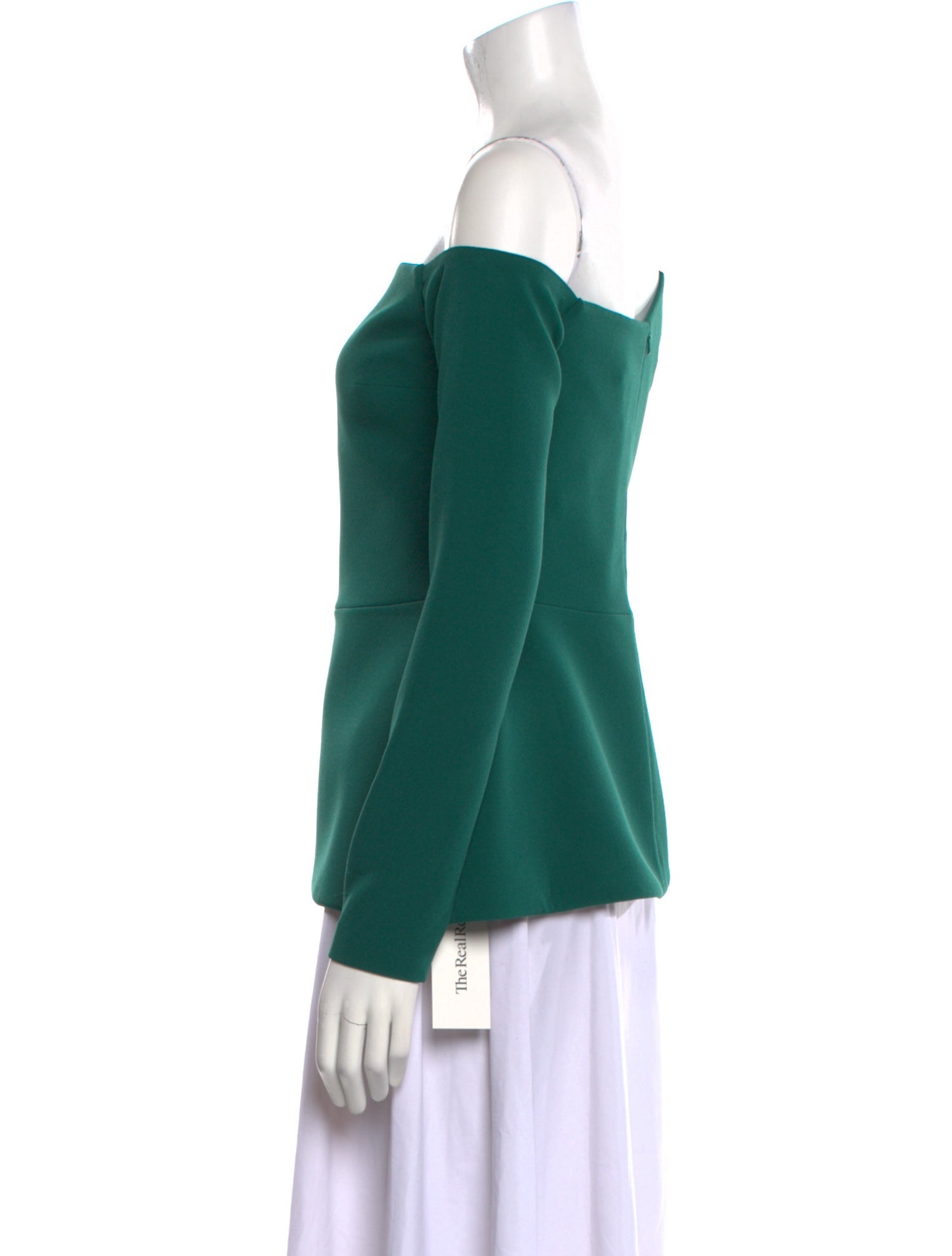 Safiyaa Off-The-Shoulder Long Sleeve Blouse