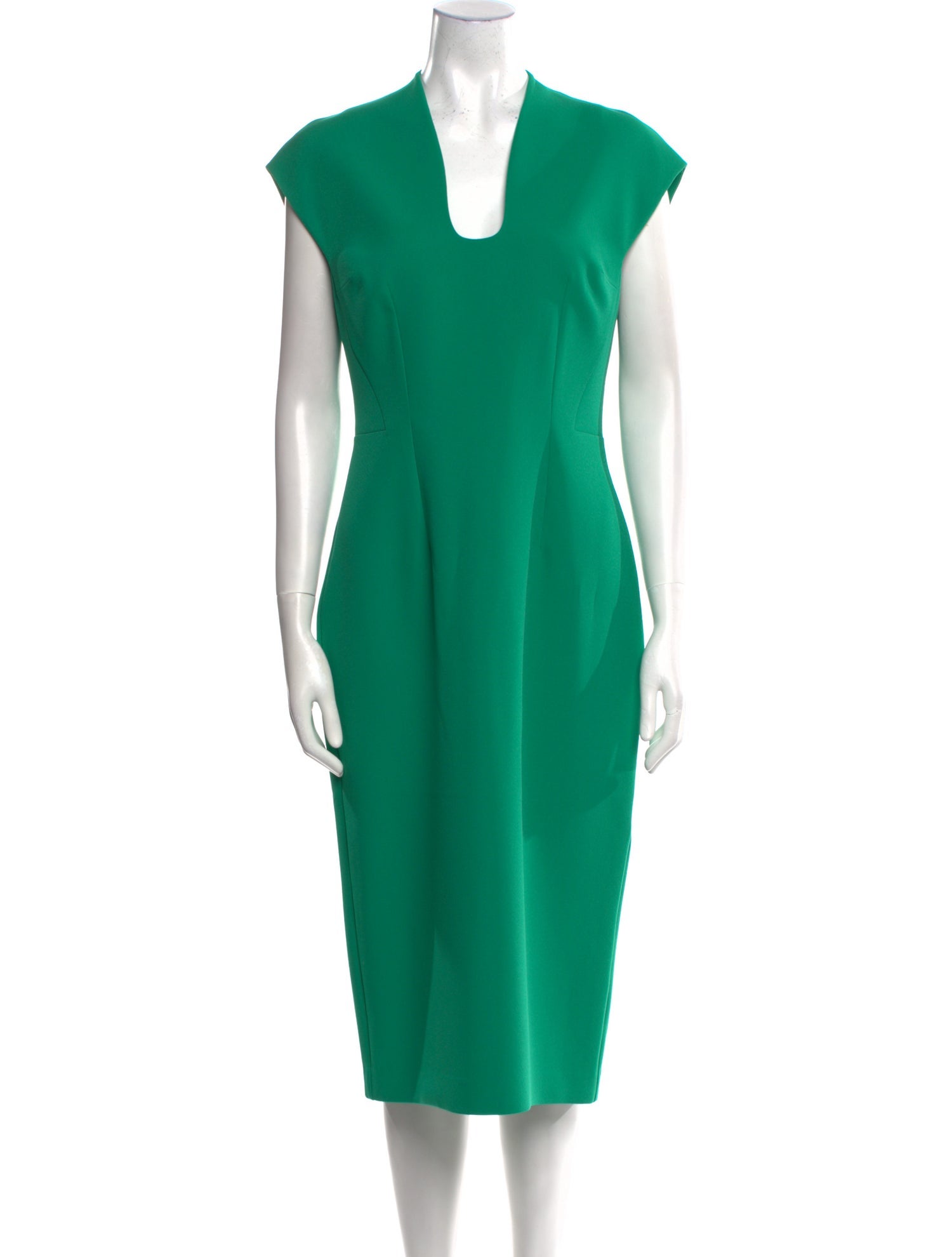 Safiyaa V-Neck Midi Length Dress w/ Tags