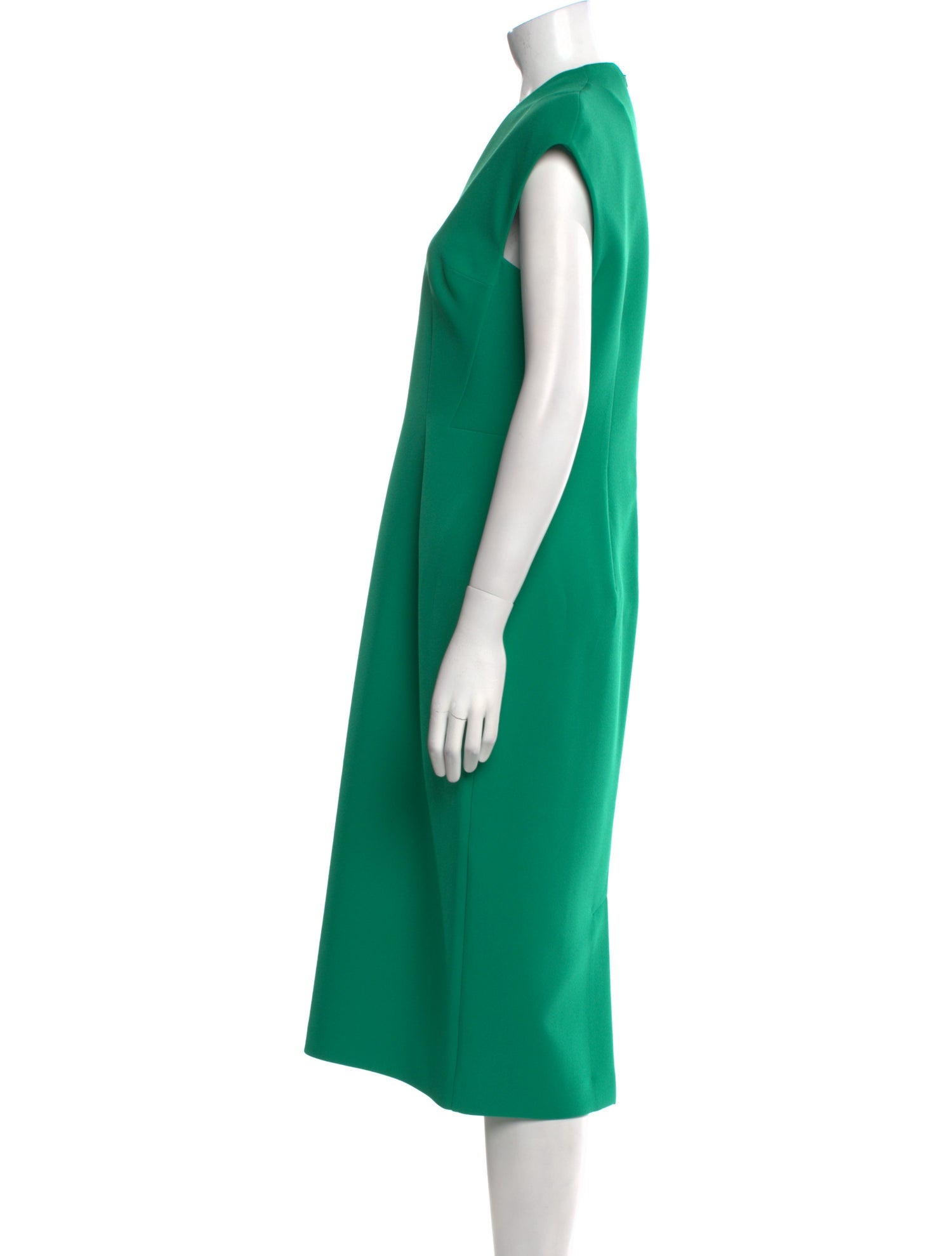 Safiyaa V-Neck Midi Length Dress w/ Tags