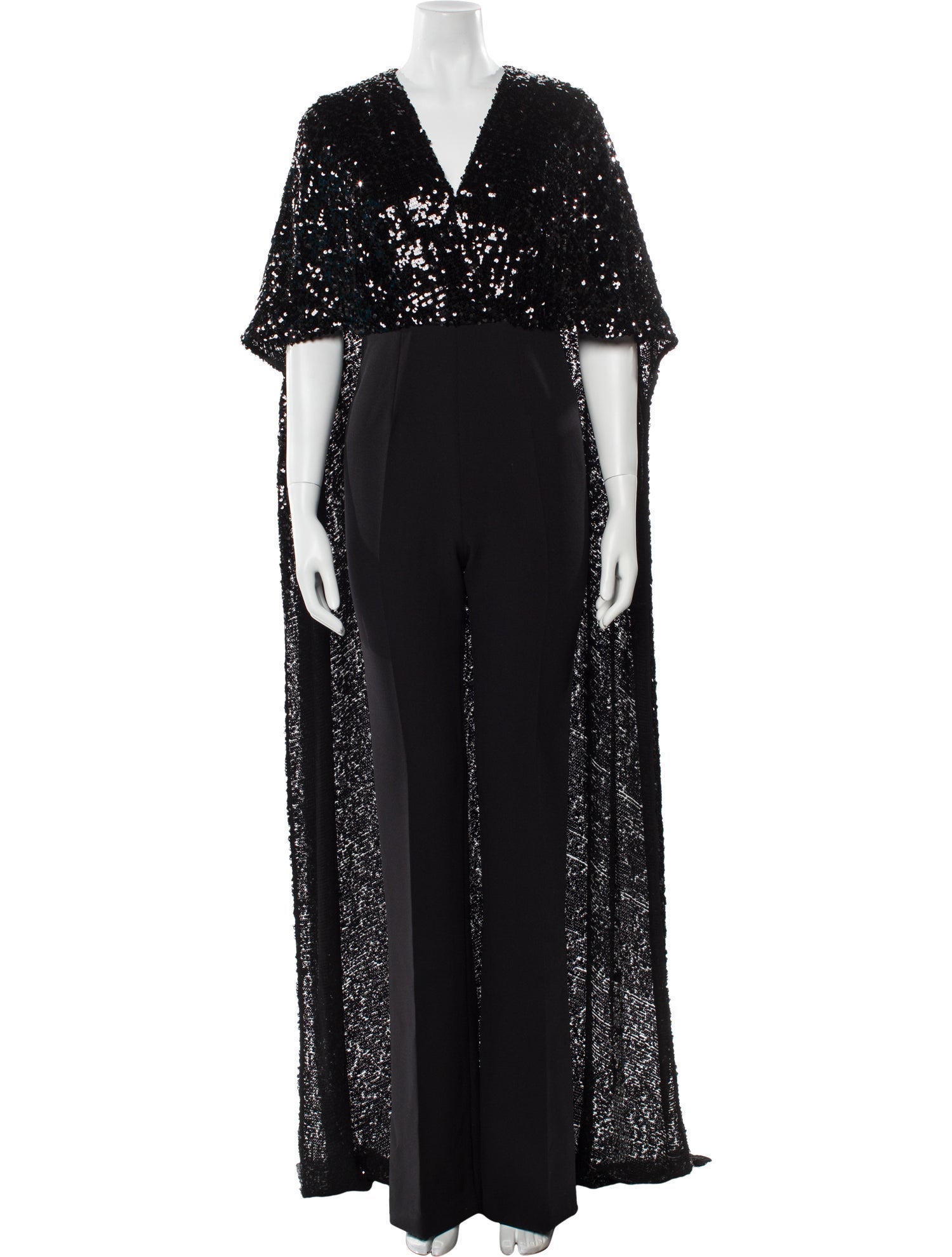 Safiyaa V-Neck Jumpsuit