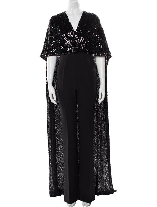 Safiyaa V-Neck Jumpsuit