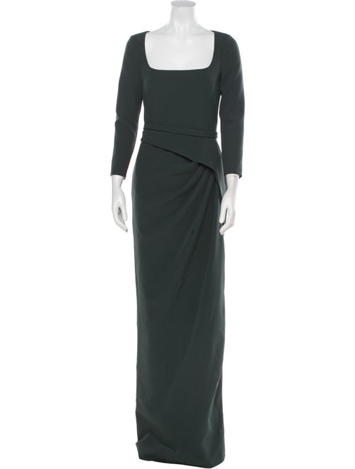 Safiyaa Square Neckline Long Dress
