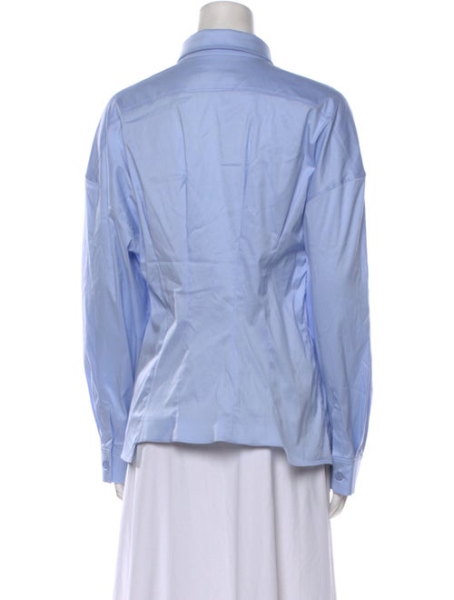 Safiyaa Long Sleeve Button-Up Top