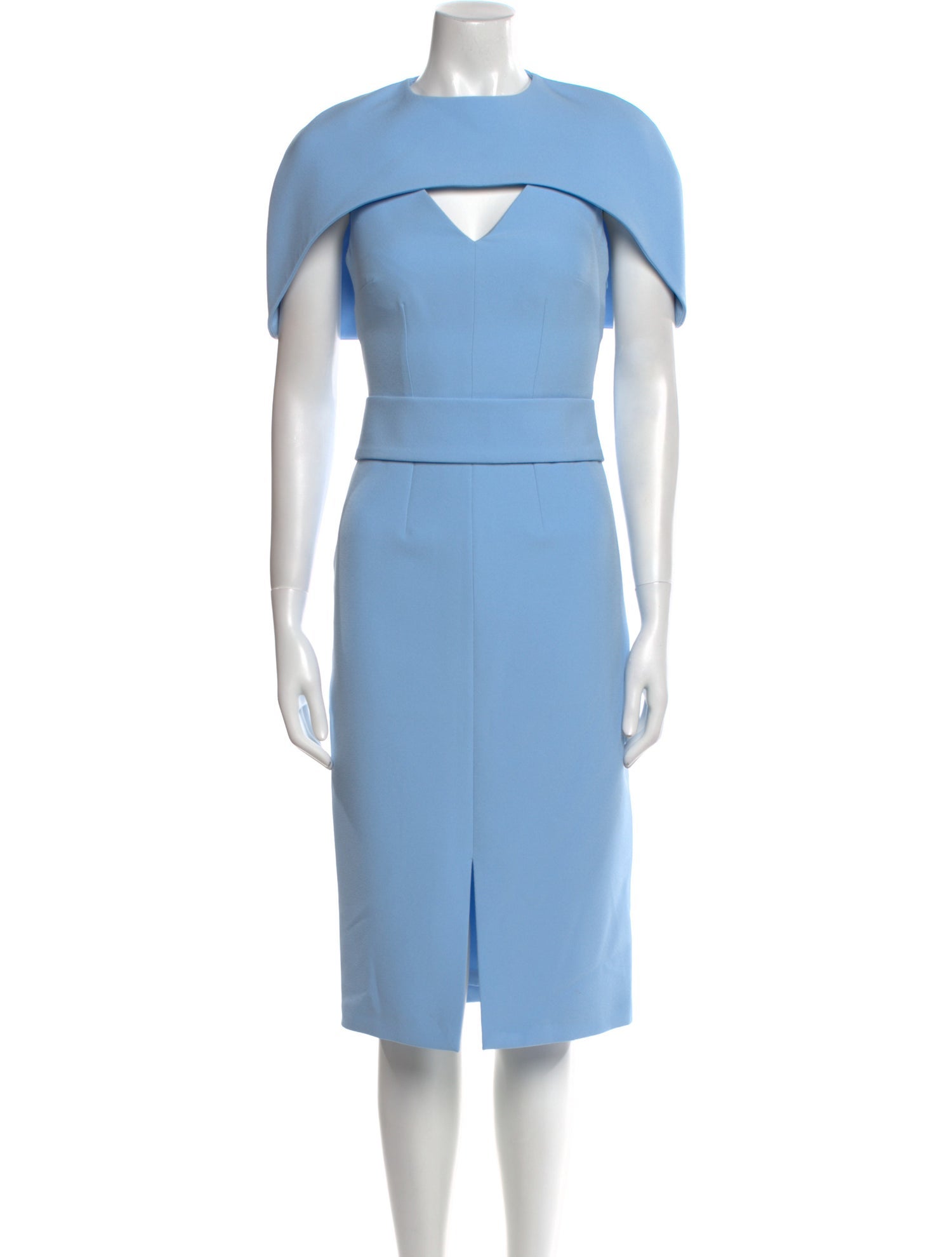 Safiyaa Crew Neck Midi Length Dress