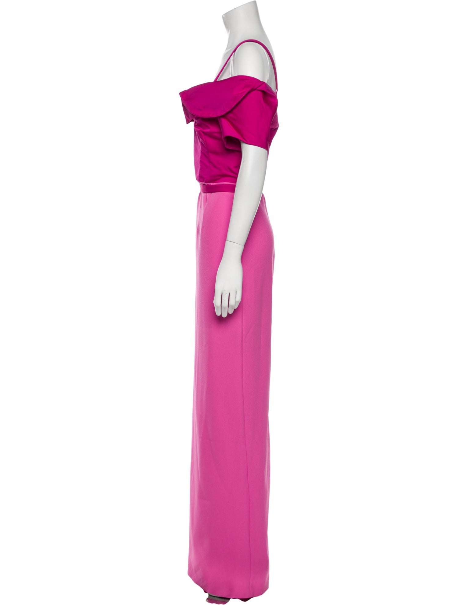 Safiyaa V-Neck Long Dress