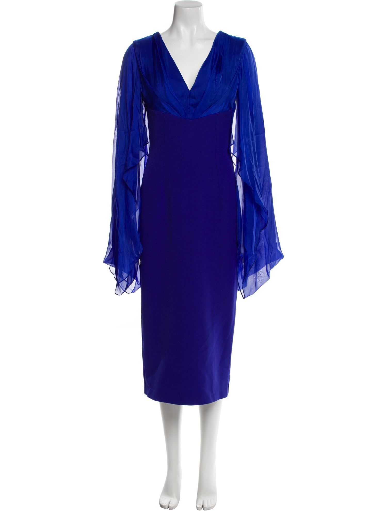 Safiyaa Cowl Neck Midi Length Dress