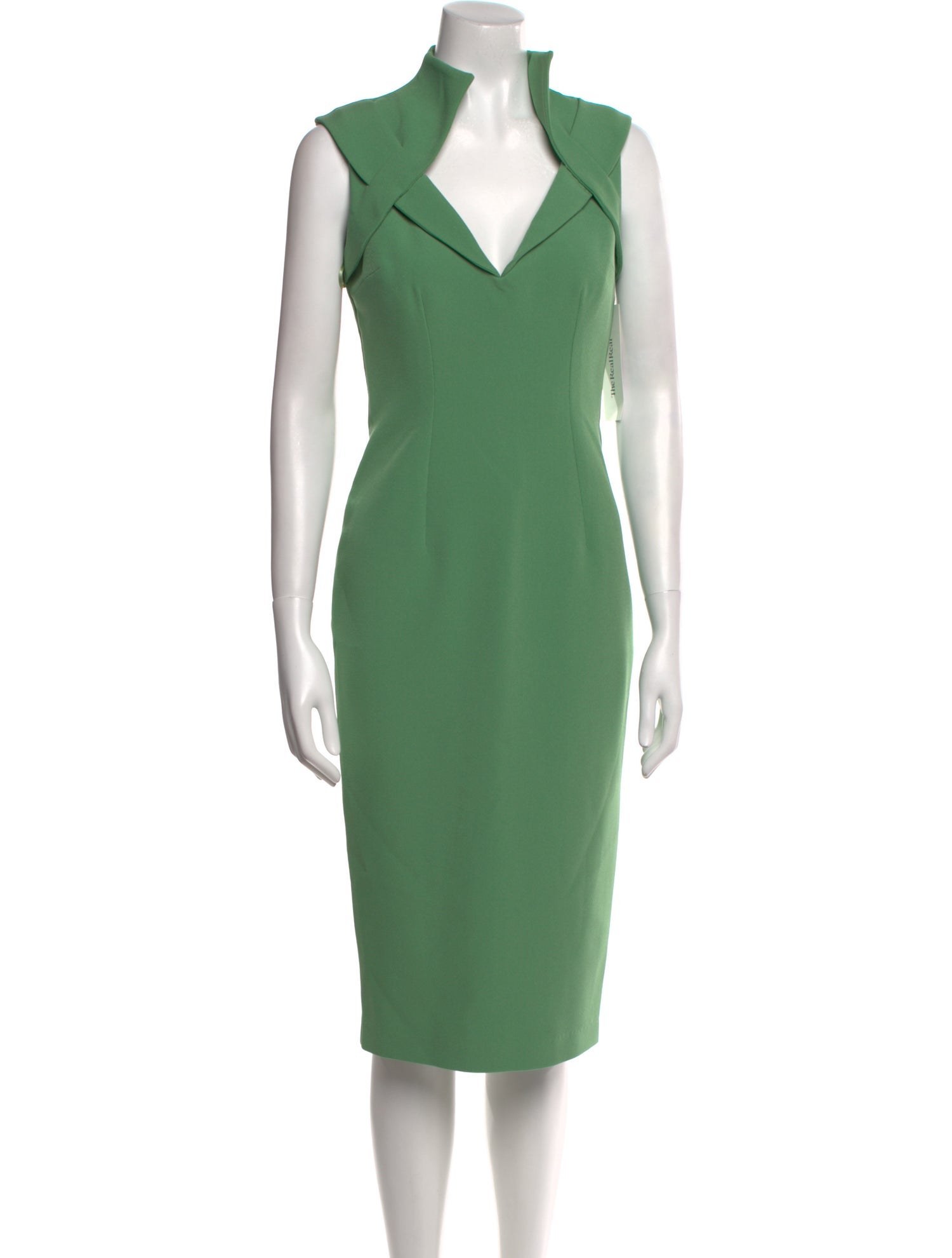 Safiyaa V-Neck Midi Length Dress