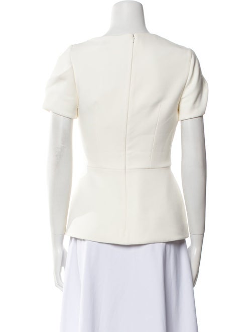 Safiyaa Asymmetrical Short Sleeve Top