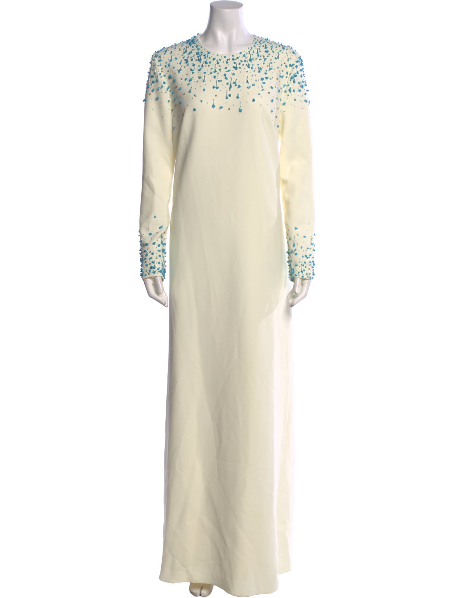 Safiyaa Crew Neck Long Dress w/ Tags