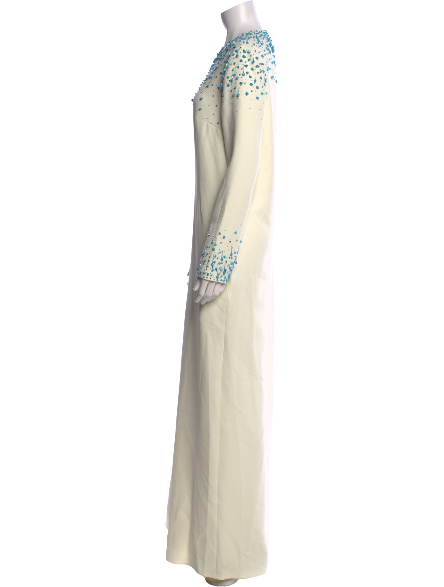 Safiyaa Crew Neck Long Dress w/ Tags