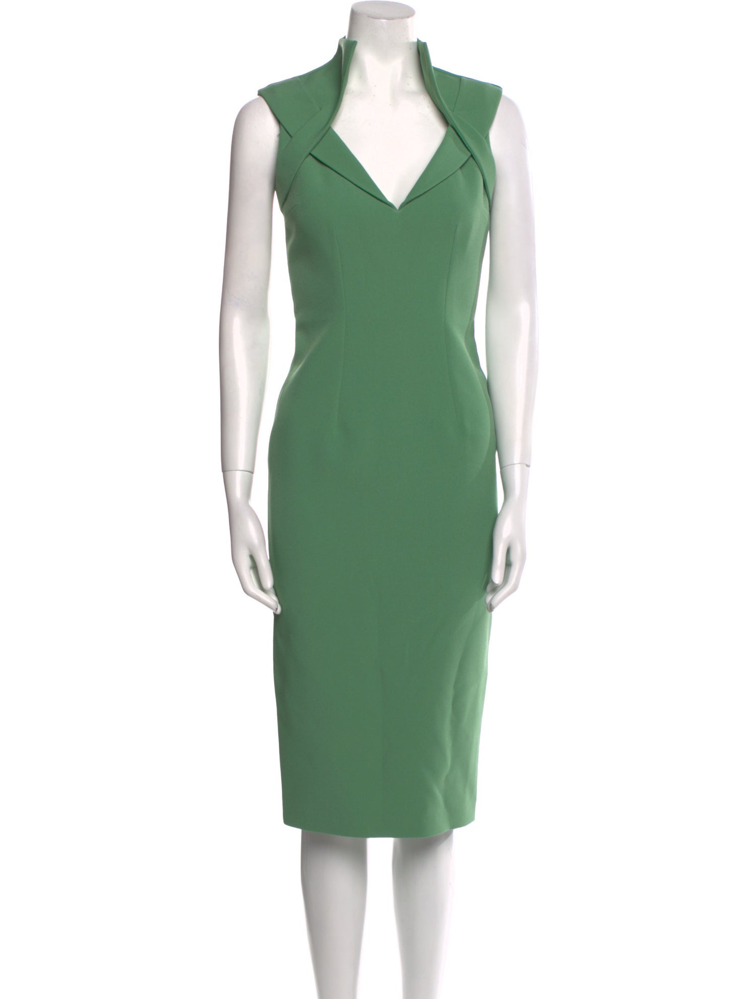 Safiyaa V-Neck Midi Length Dress w/ Tags