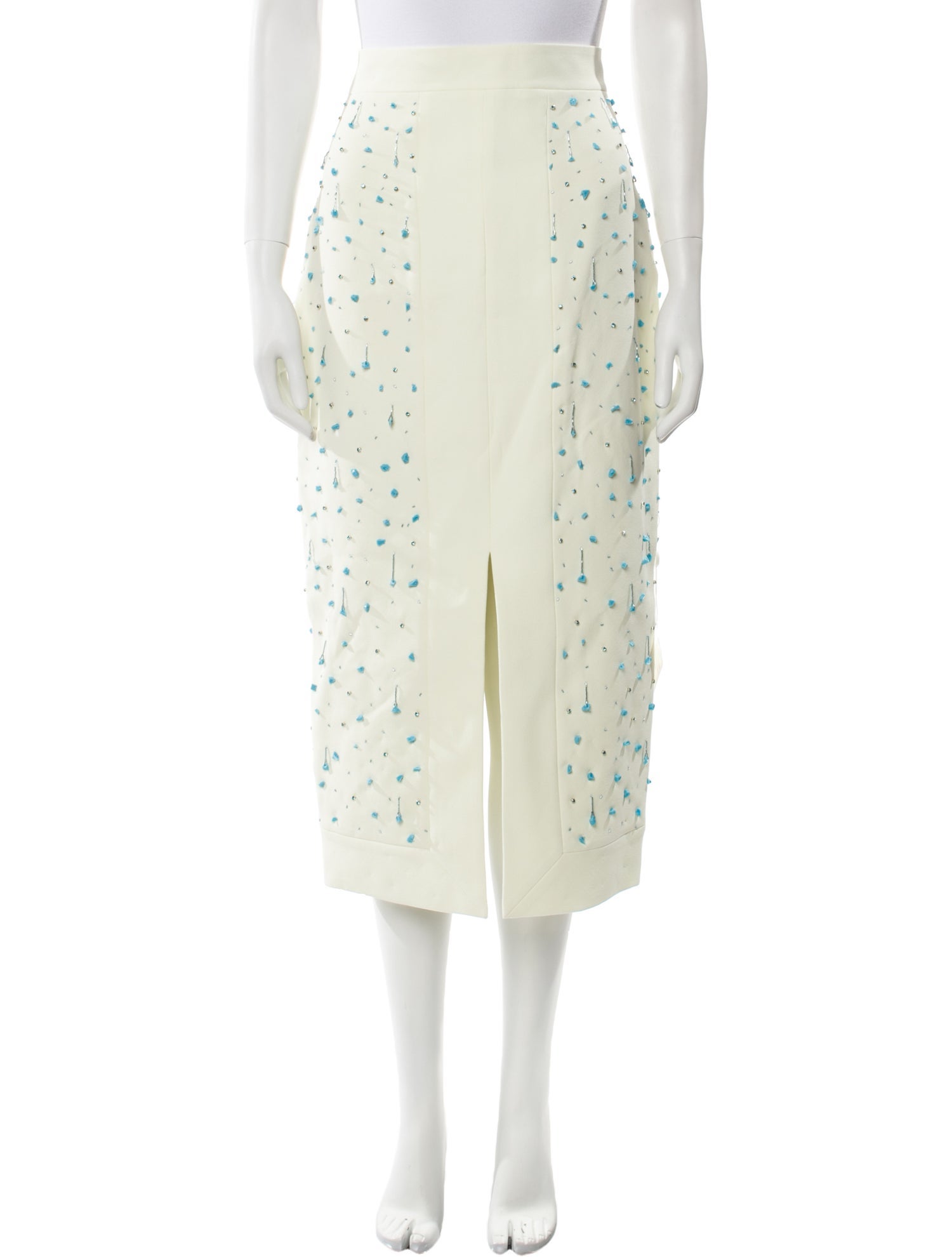 Safiyaa Printed Midi Length Skirt