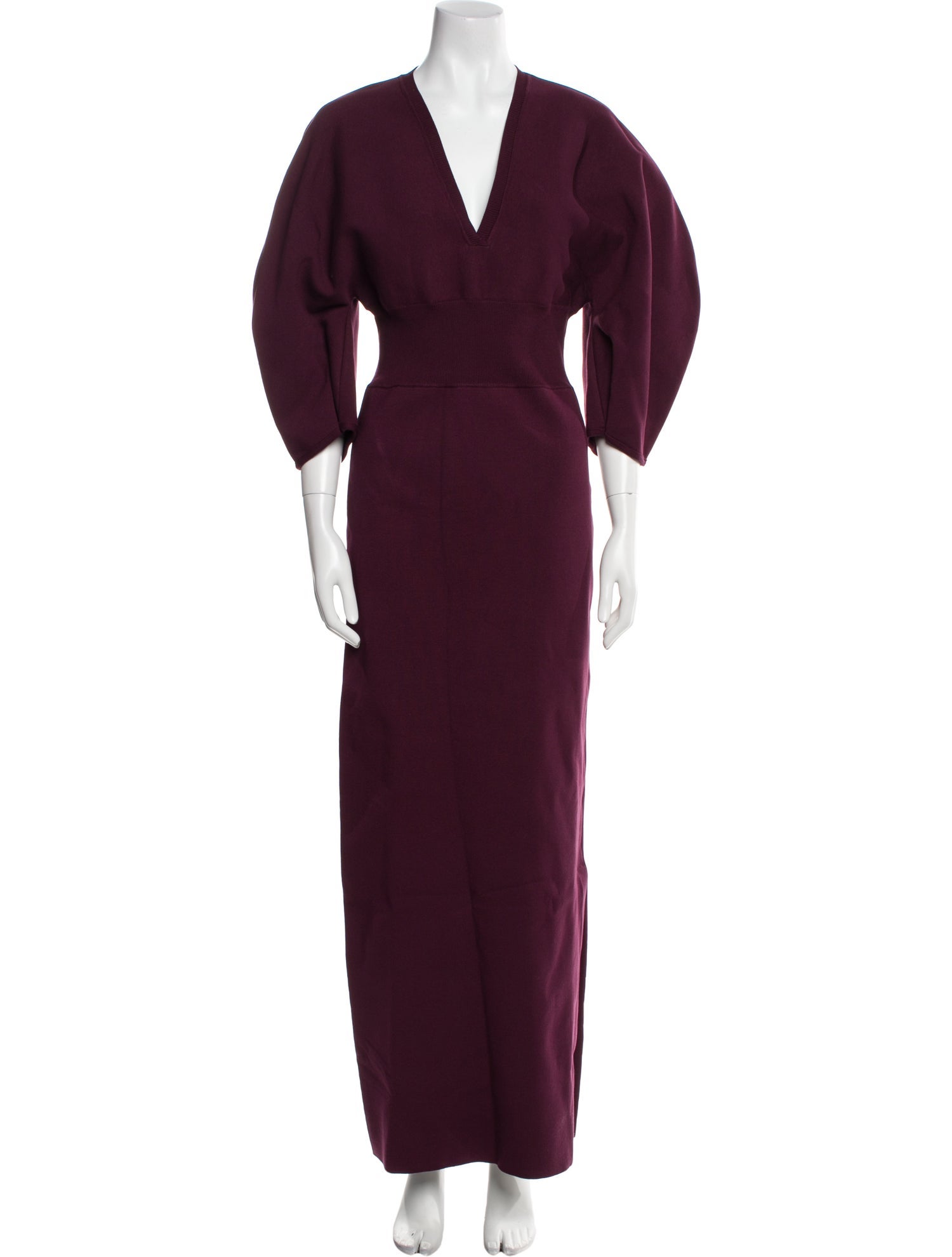 Safiyaa V-Neck Long Dress