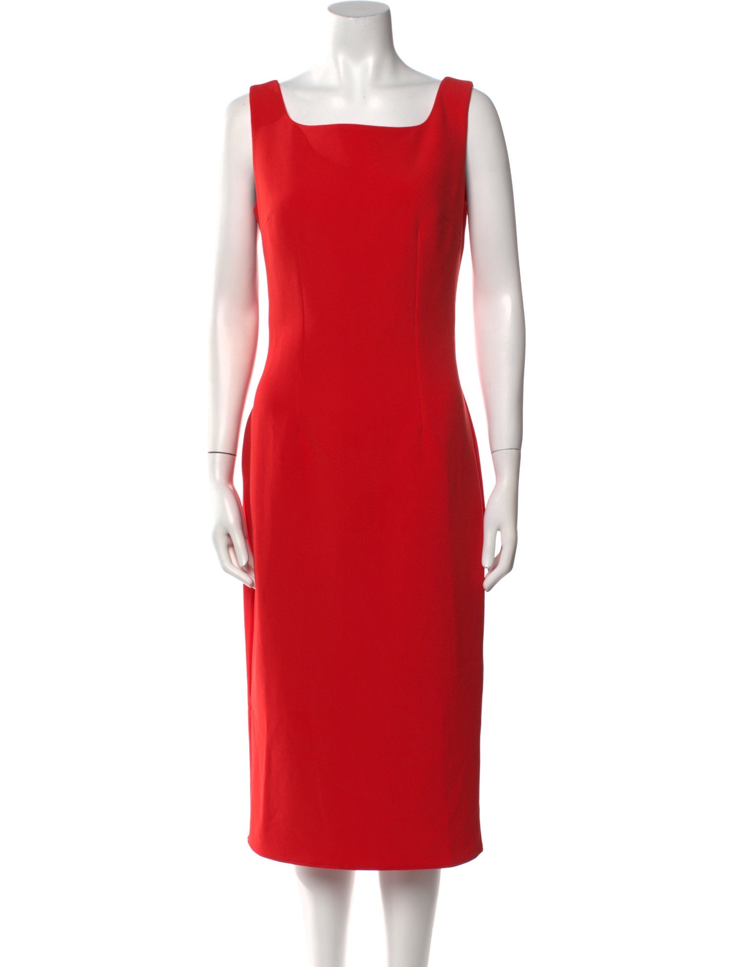 Safiyaa Square Neckline Midi Length Dress w/ Tags