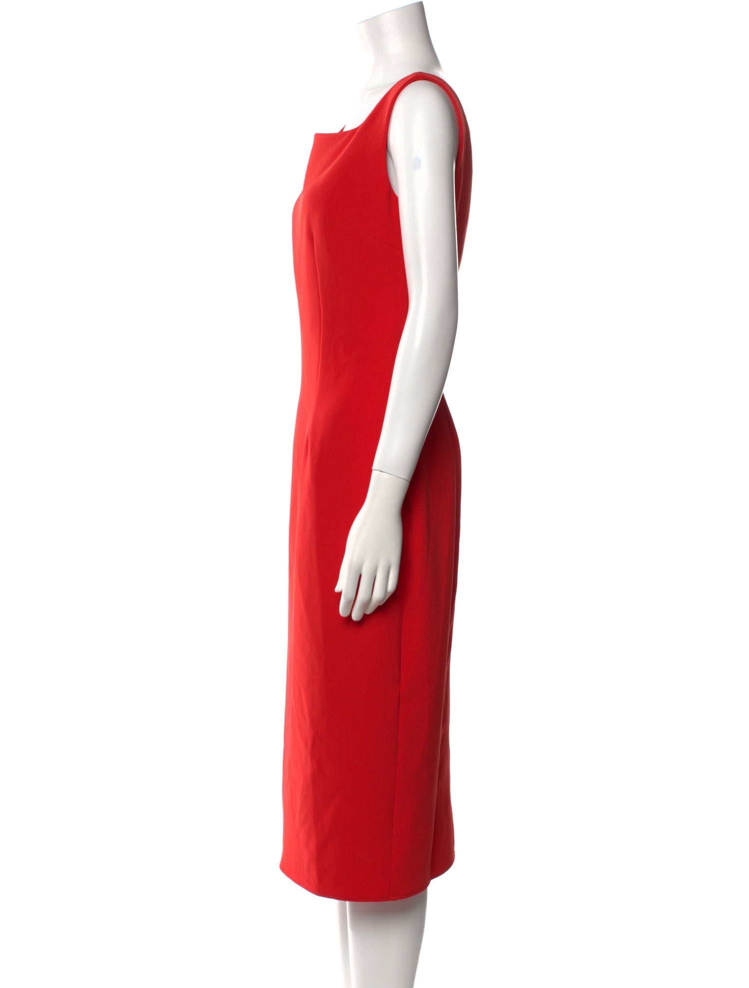 Safiyaa Square Neckline Midi Length Dress w/ Tags