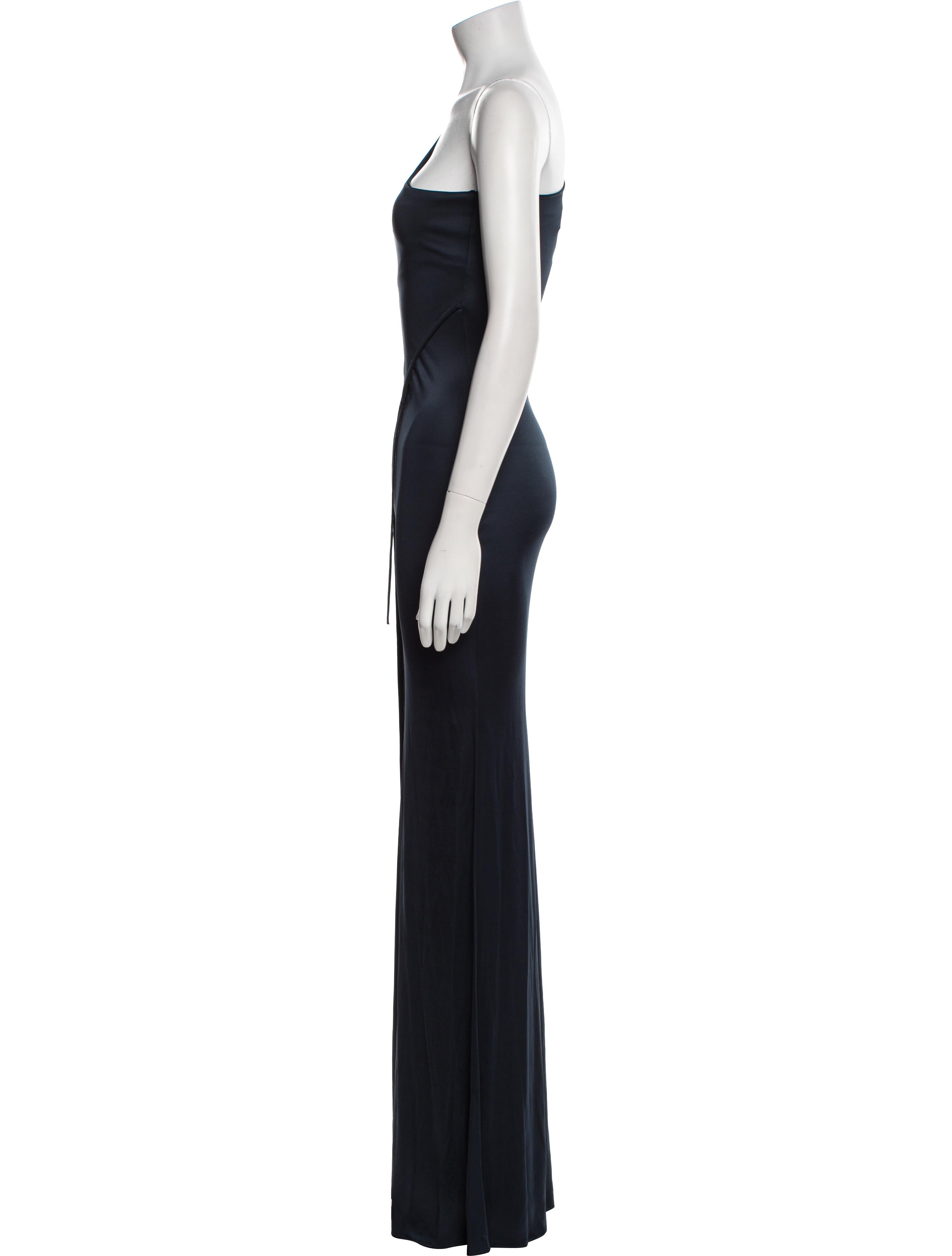 Safiyaa One-Shoulder Long Dress w/ Tags