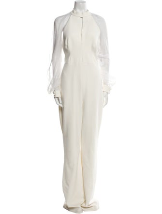 Safiyaa V-Neck Jumpsuit