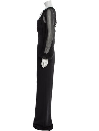 Safiyaa Bateau Neckline Jumpsuit