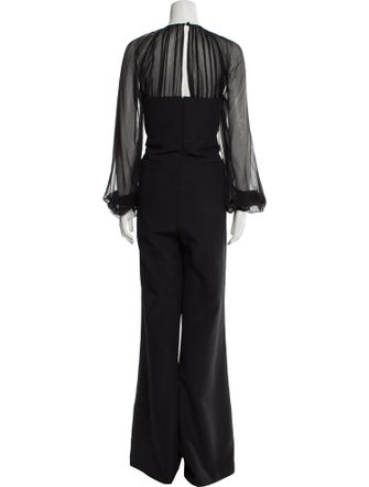 Safiyaa Bateau Neckline Jumpsuit