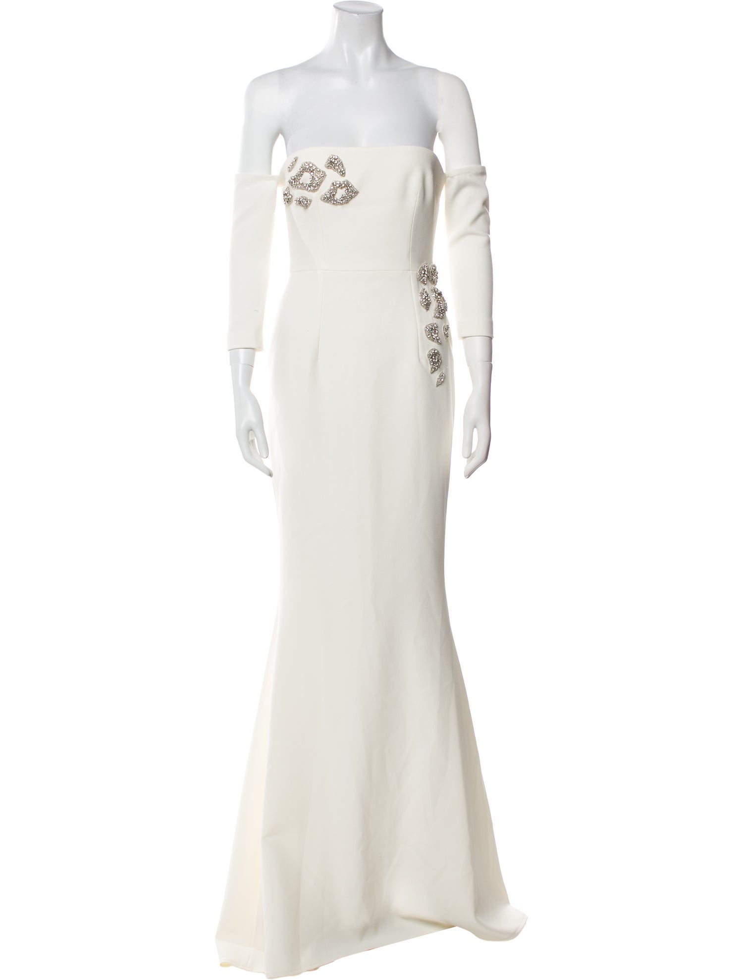 Safiyaa Square Neckline Long Dress