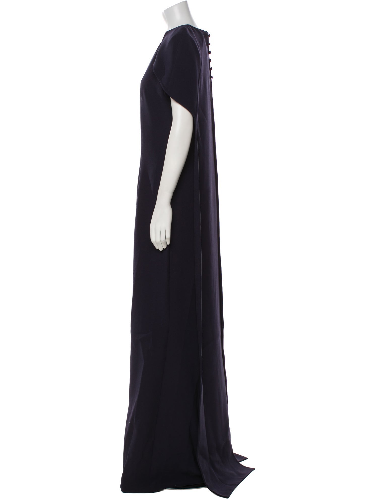 Safiyaa Bateau Neckline Long Dress