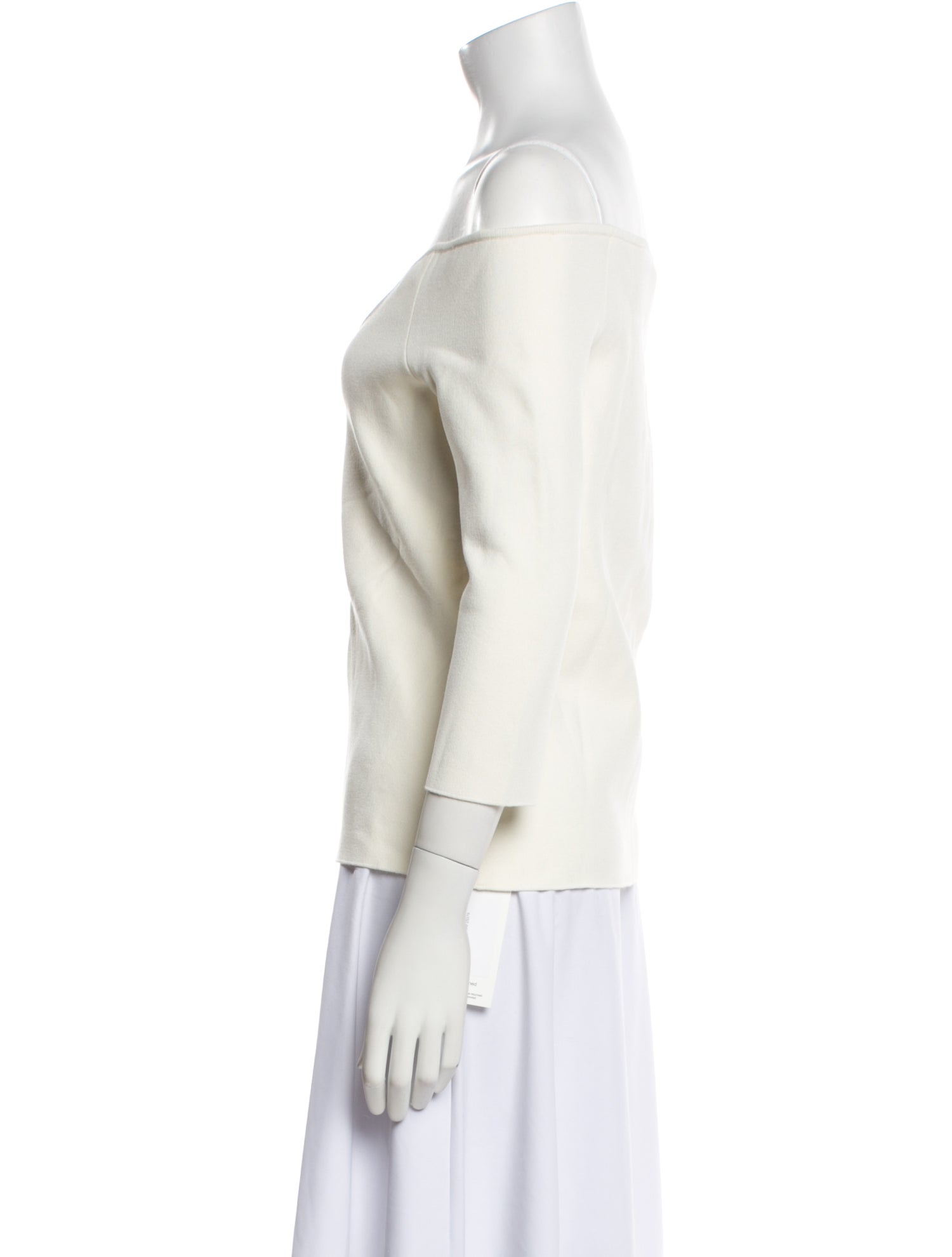 Safiyaa Off-The-Shoulder Three-Quarter Sleeve Top