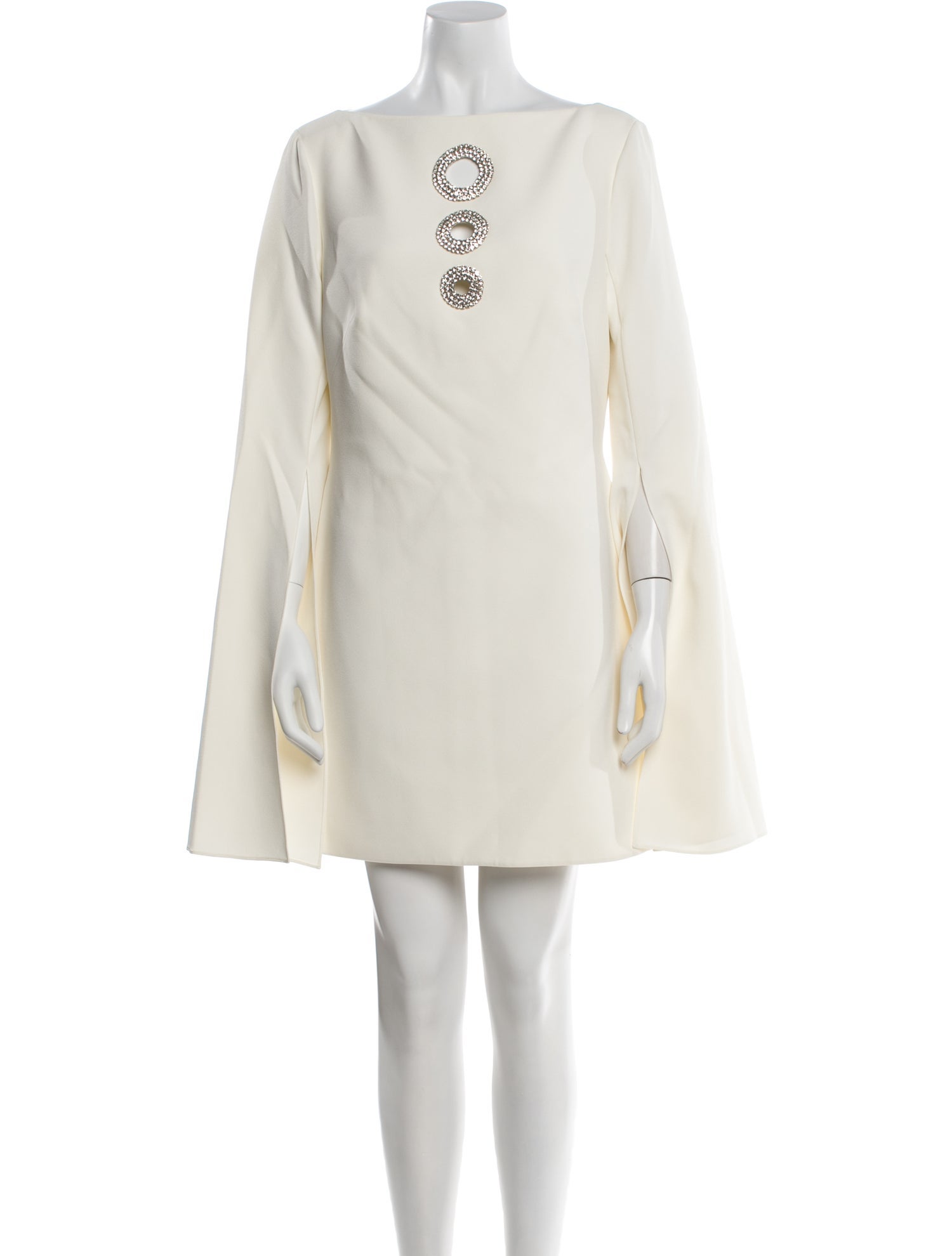 Safiyaa Bateau Neckline Mini Dress w/ Tags