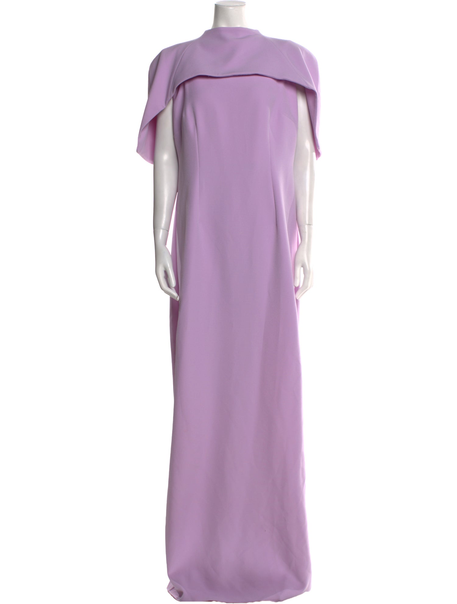 Safiyaa Mock Neck Long Dress