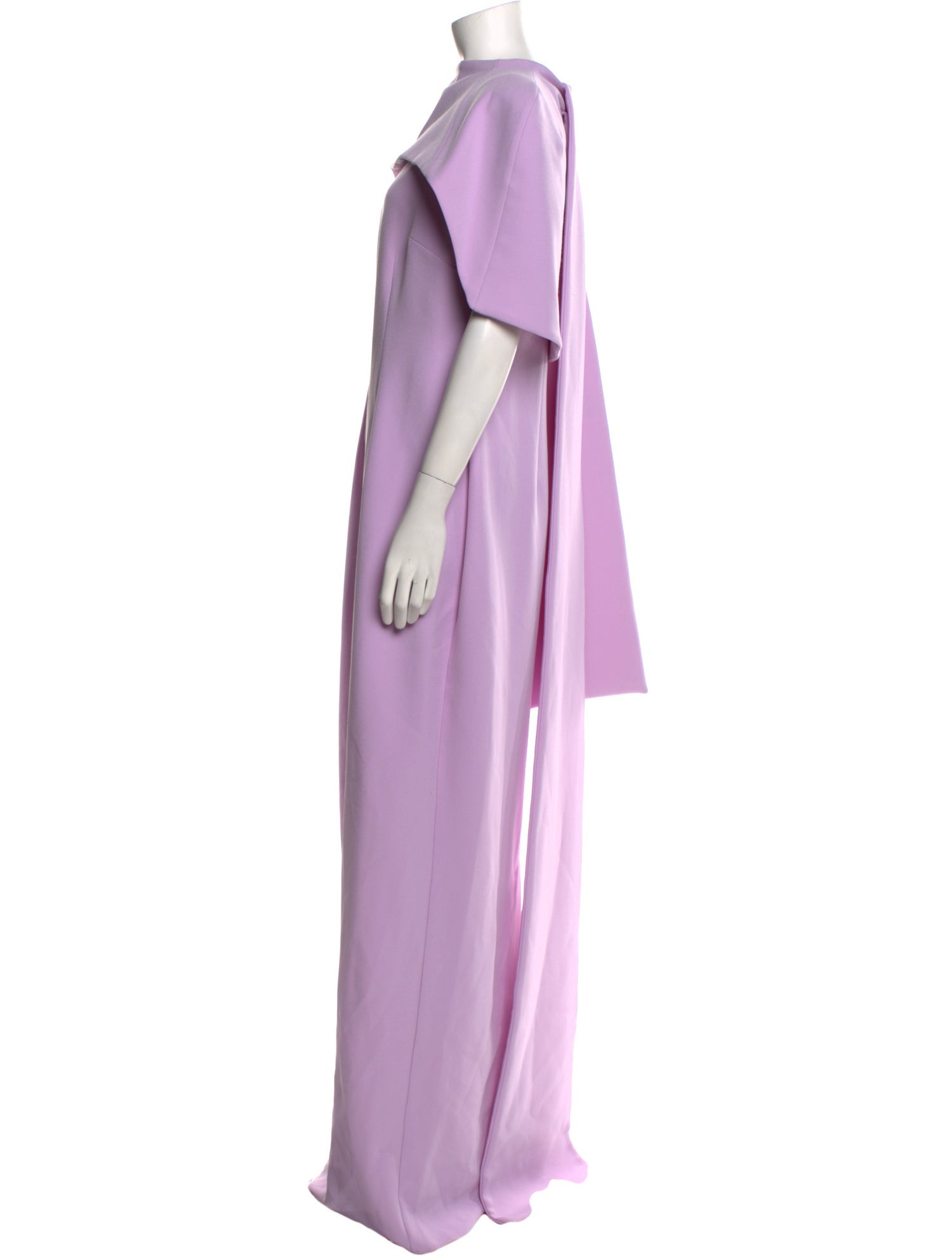 Safiyaa Mock Neck Long Dress
